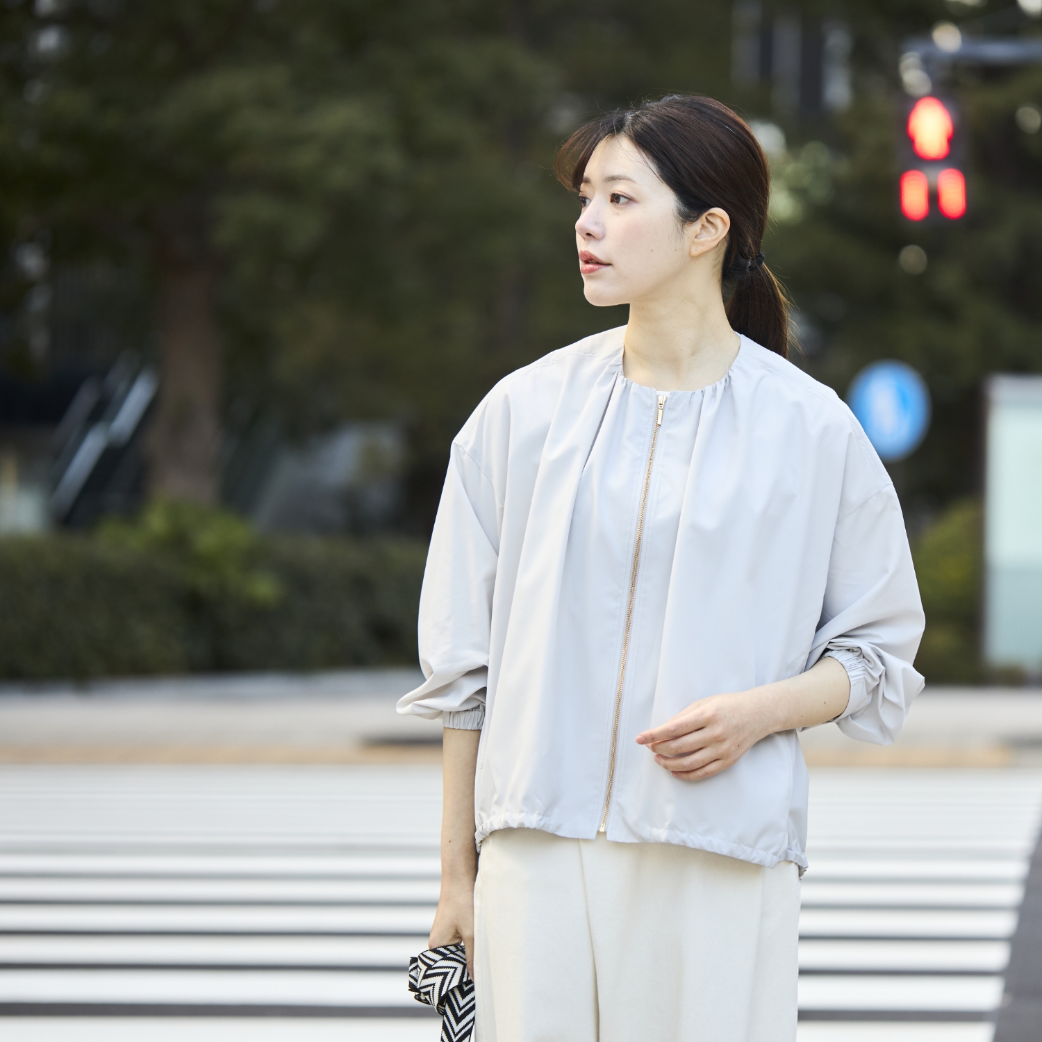 Kilka/軽くて洗えるUVカット＆撥水ブルゾン