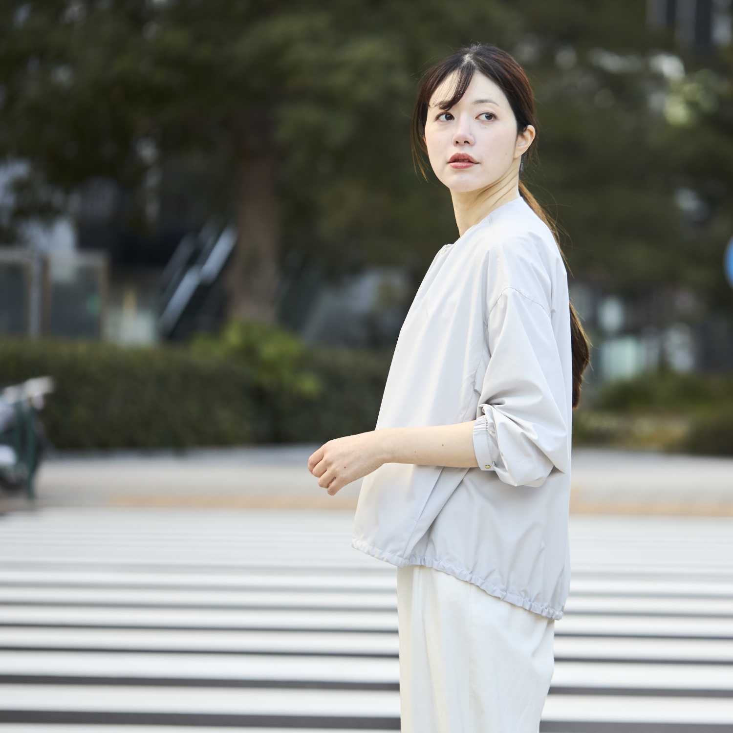 Kilka/軽くて洗えるUVカット＆撥水ブルゾン