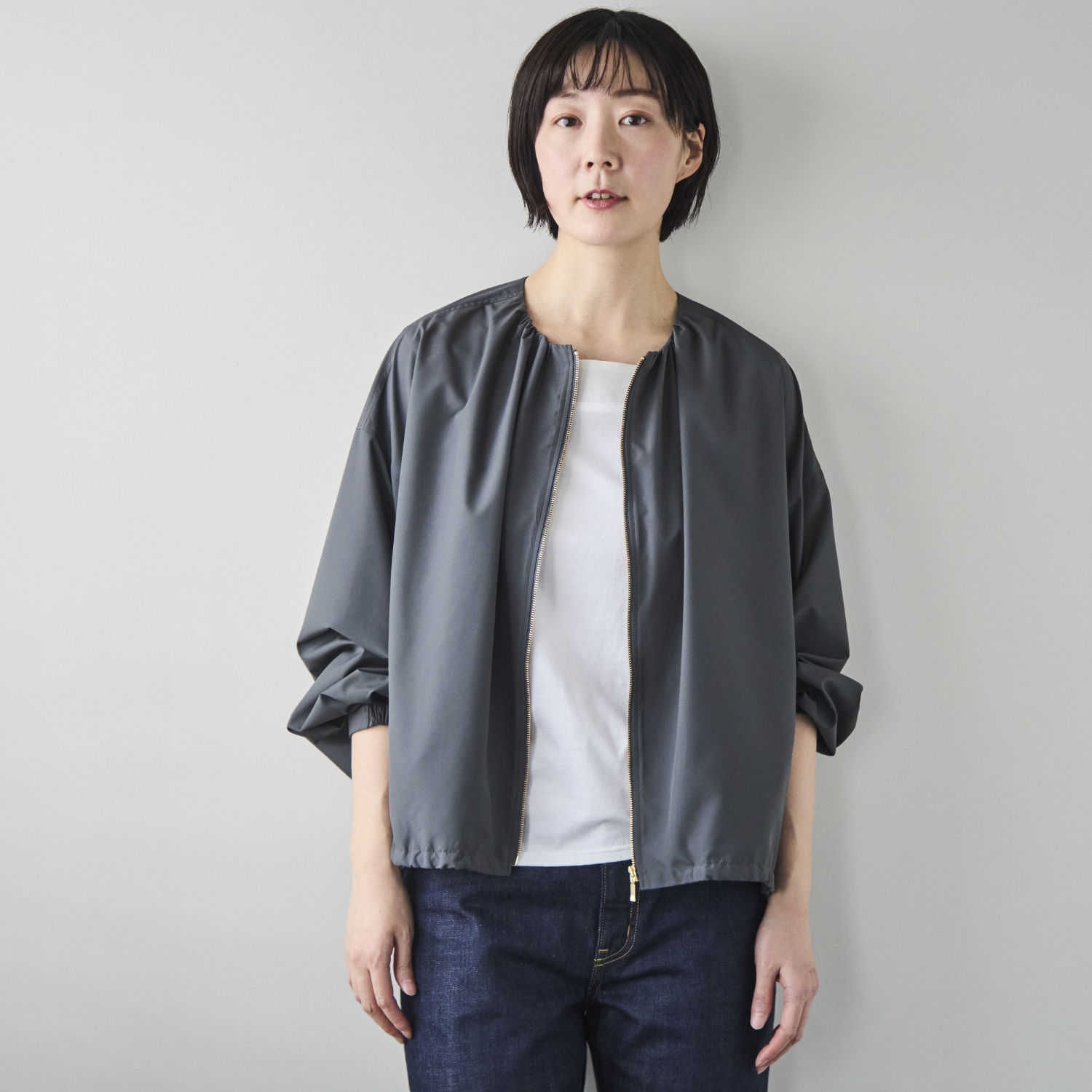 Kilka/軽くて洗えるUVカット＆撥水ブルゾン