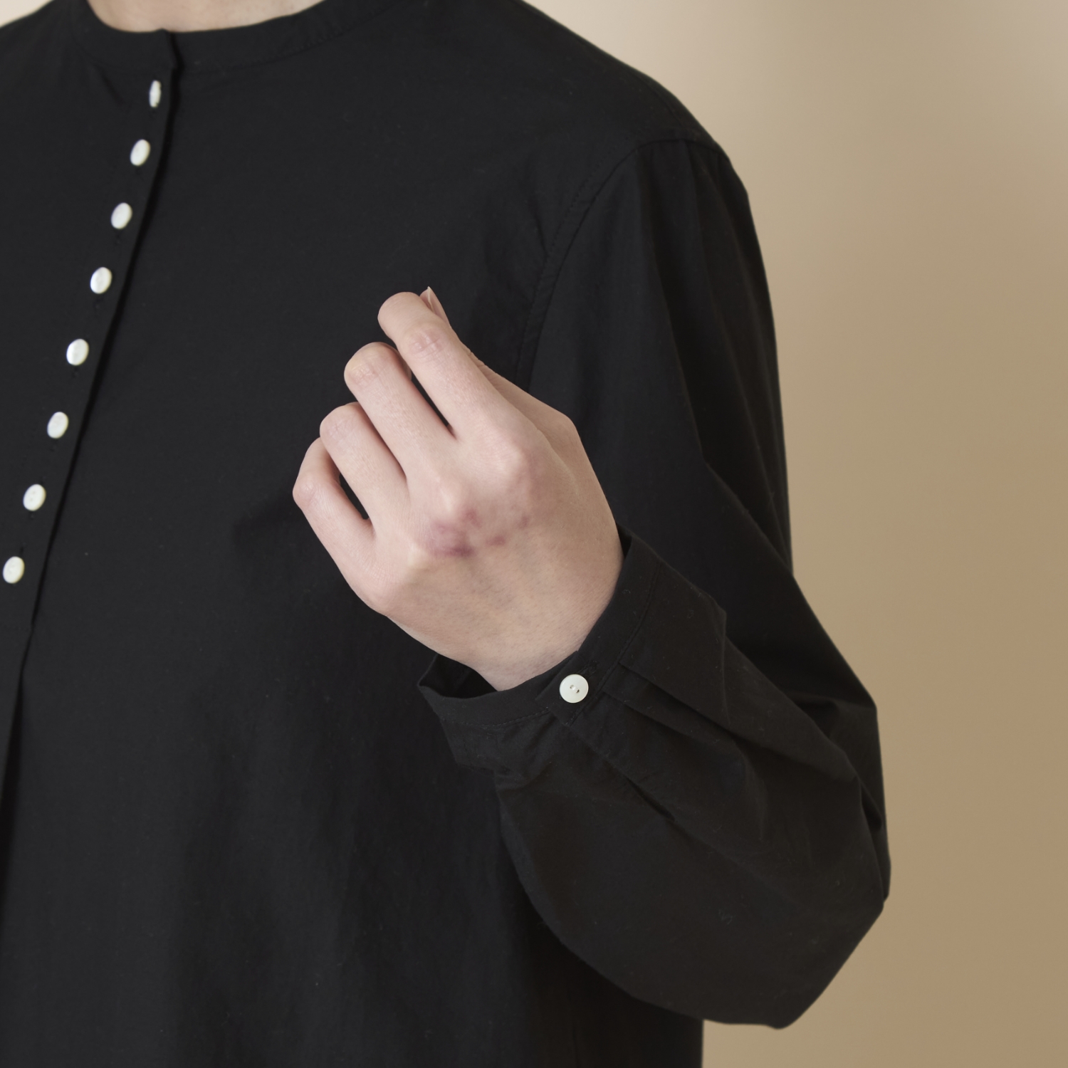 nuhji/ベリッザ　スーピマコットンタイプライターシャツ