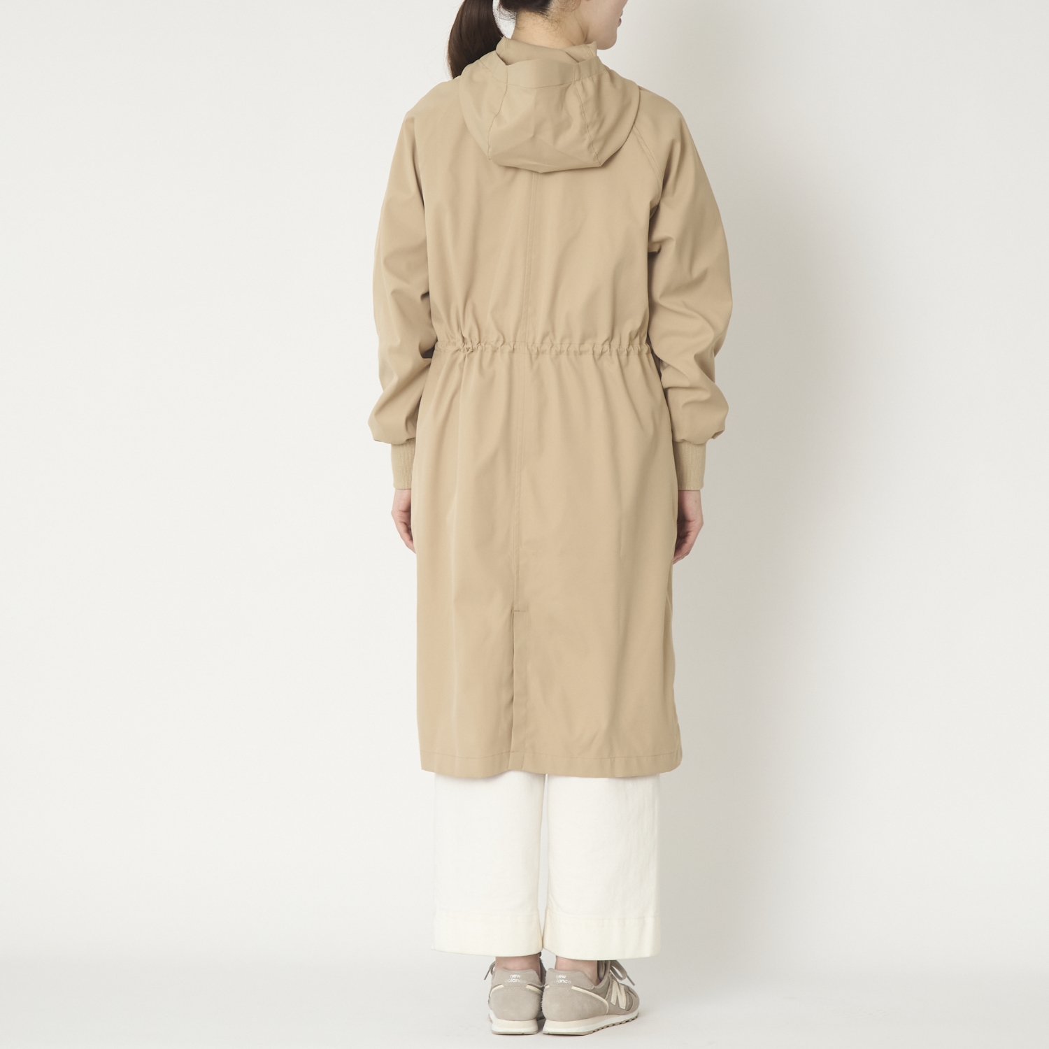 motone/スタイルストア限定　撥水＆ストレッチフード付きコート