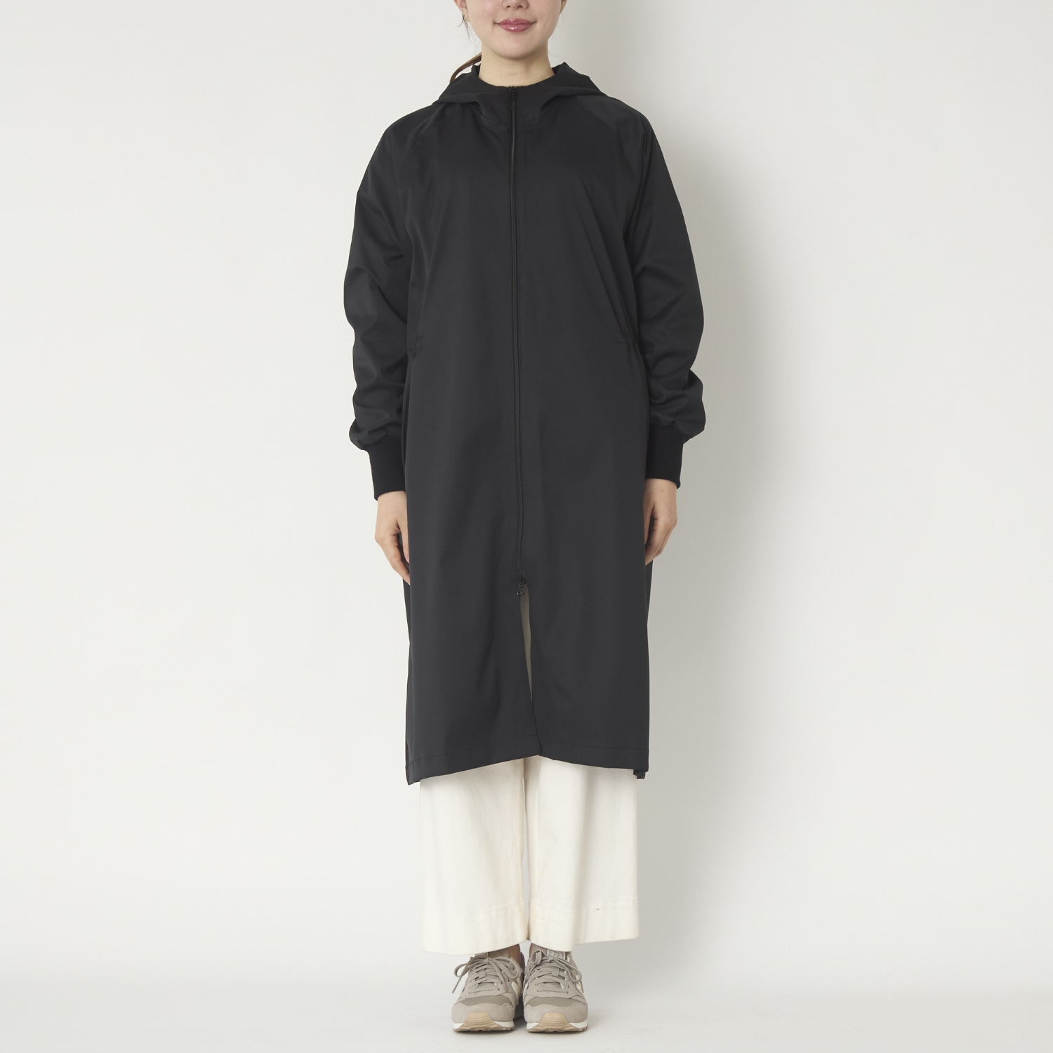 motone/スタイルストア限定　撥水＆ストレッチフード付きコート