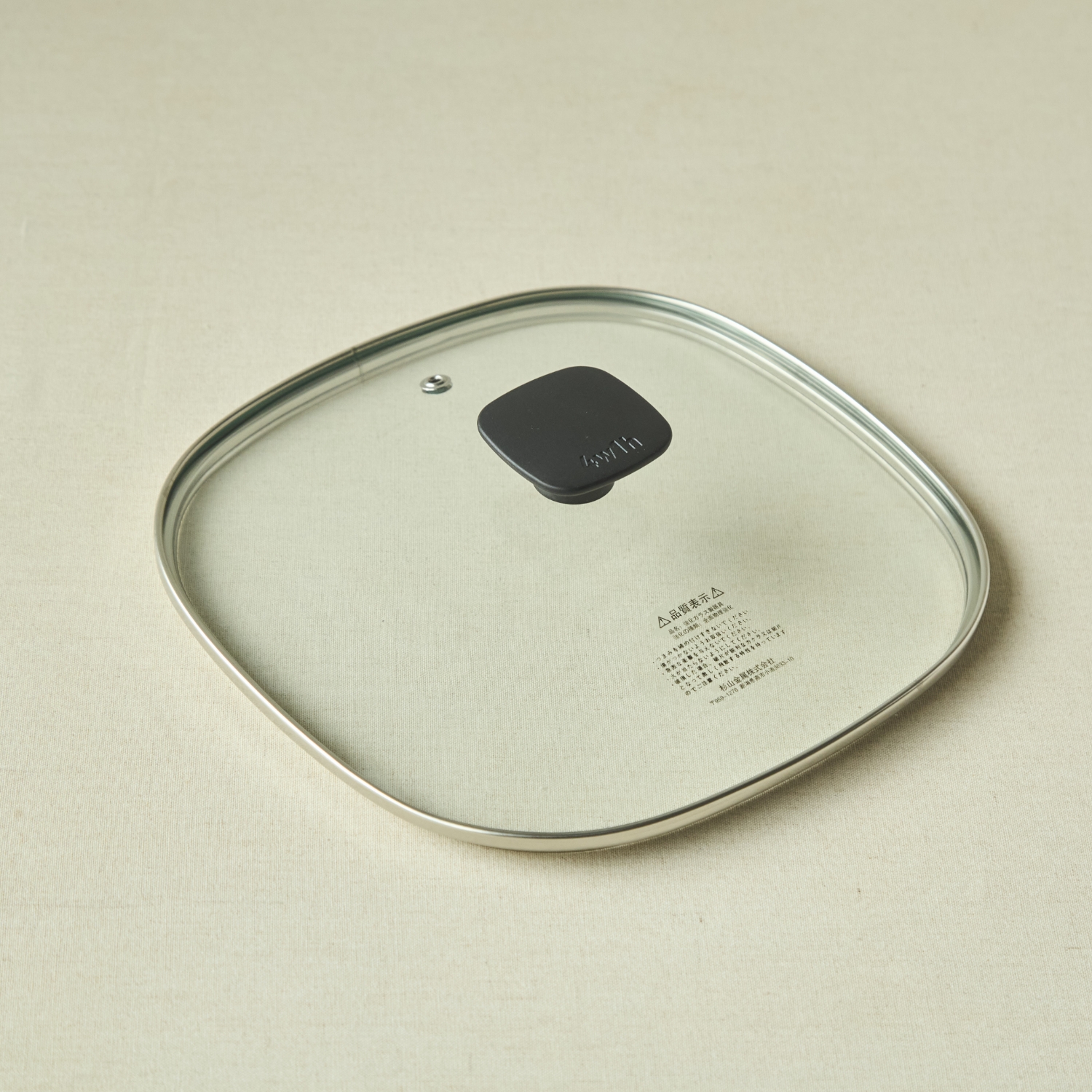 4w1h/ひし形フライパン用ガラス蓋