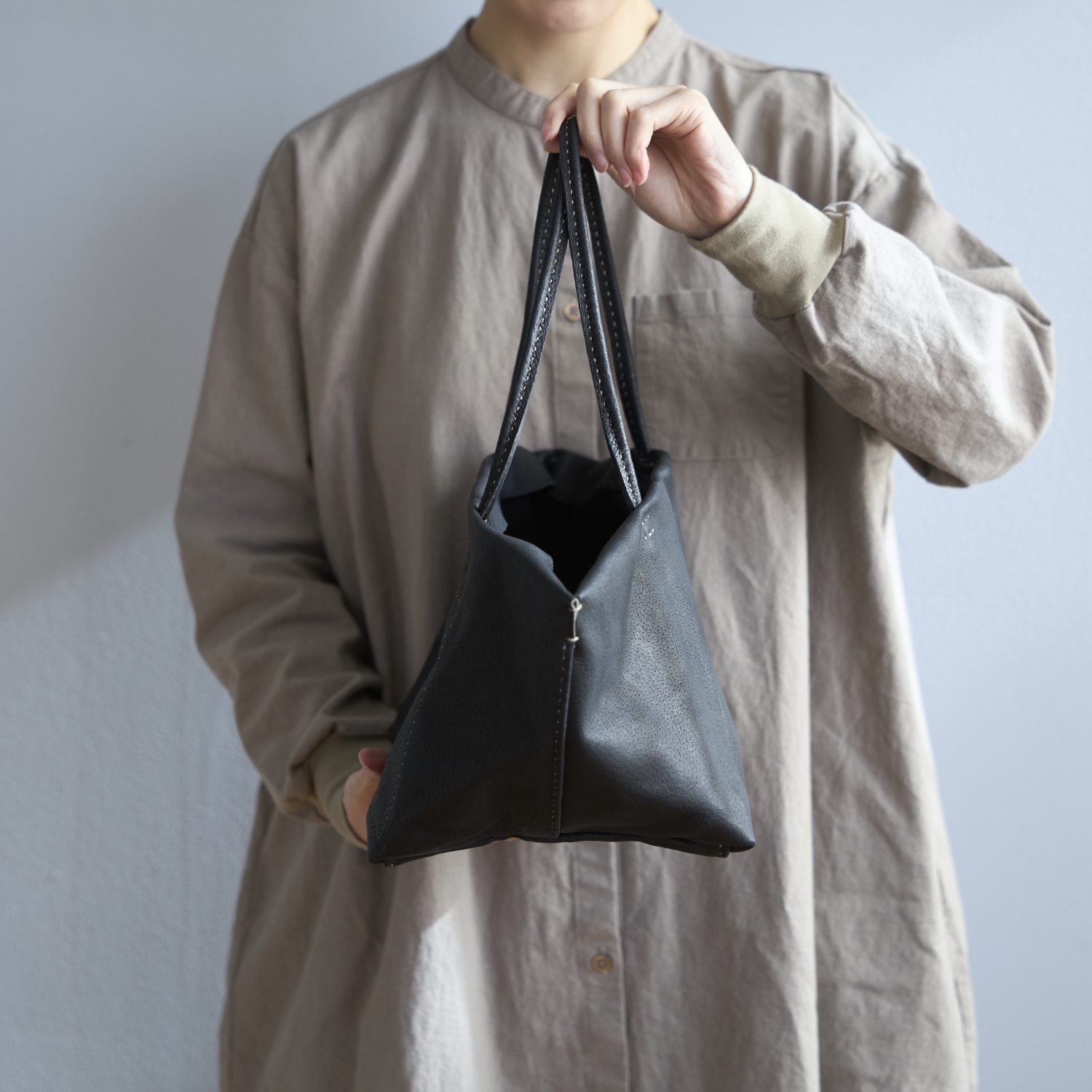 受注生産品】amenez-moi!/panier 2 -手仕事のあたたかさを感じるトート 