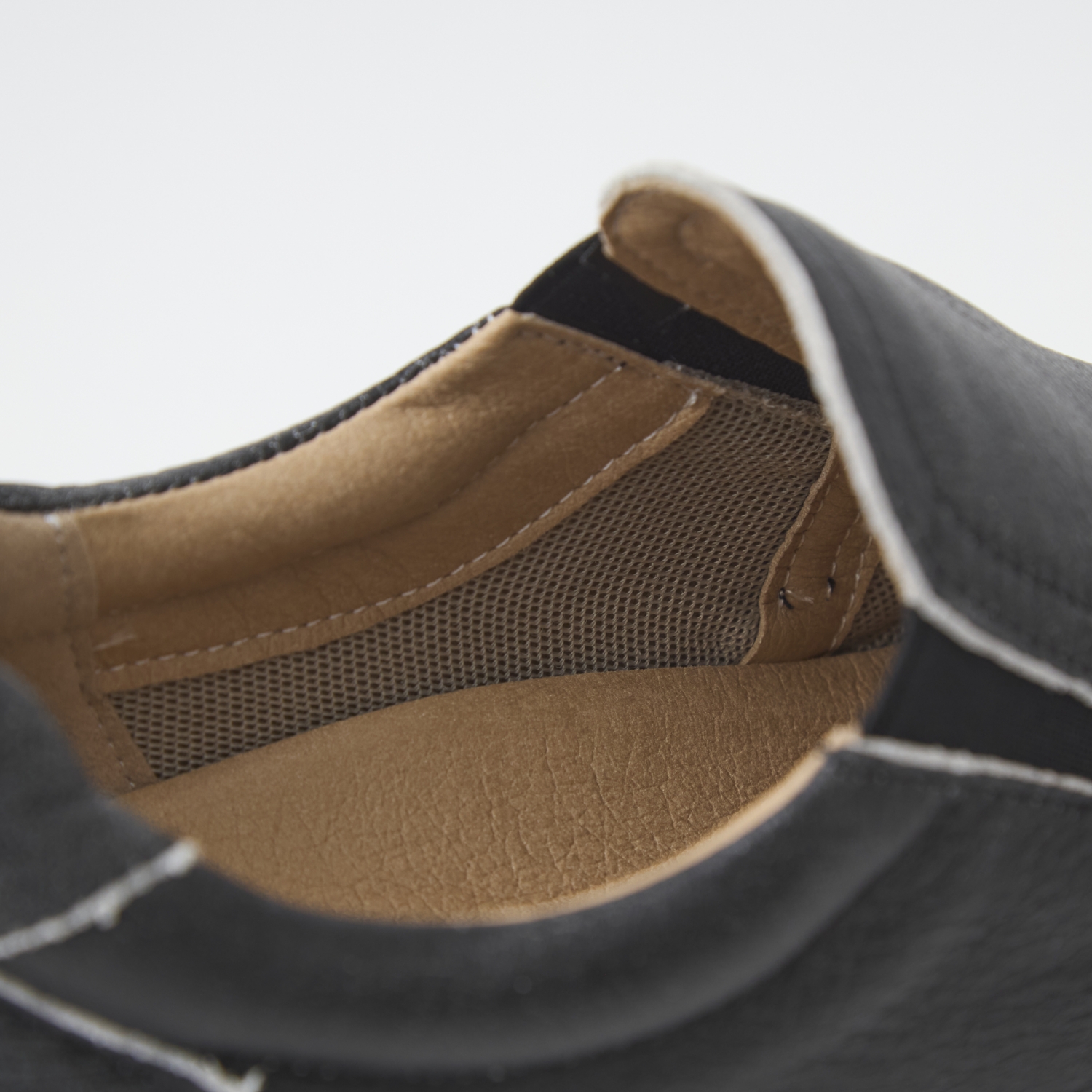 SAYA/本革インヒールスリッポン