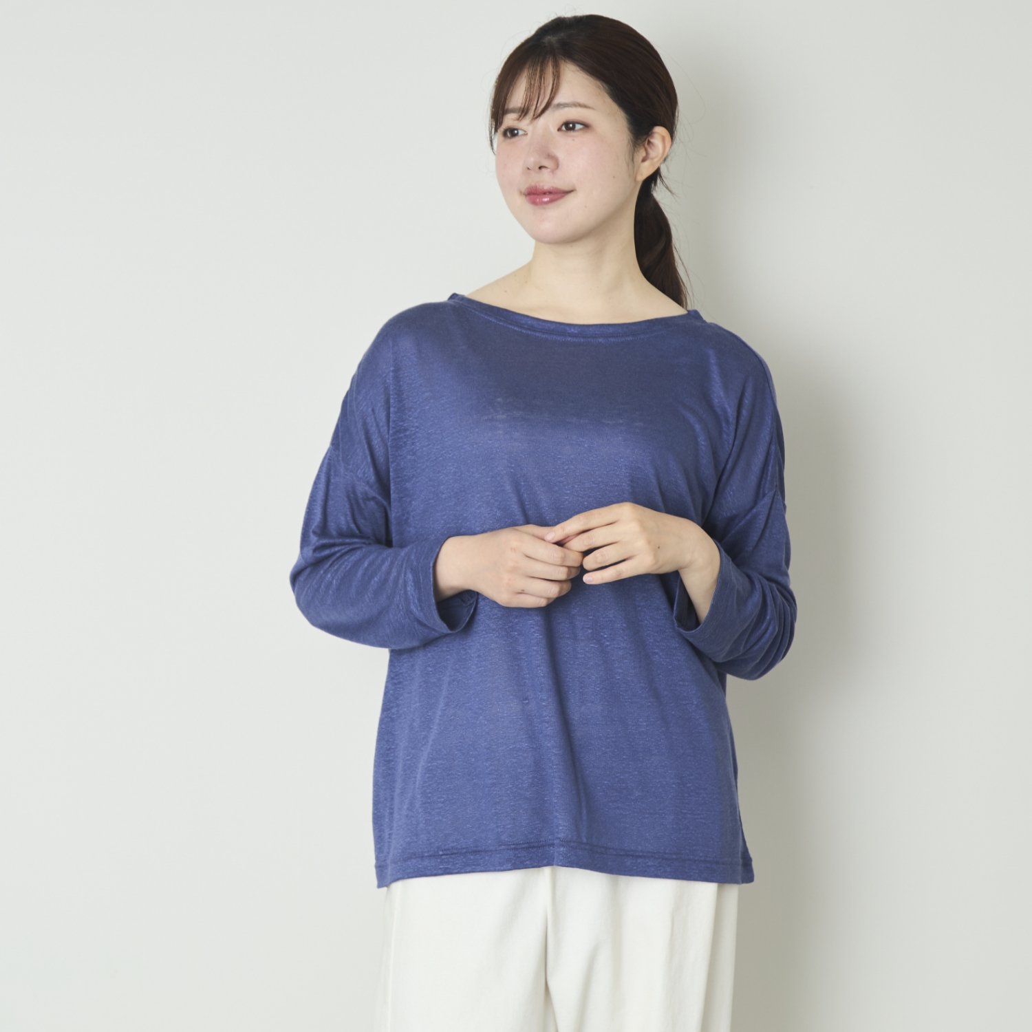 DAYS/プルミエルリネン天竺プルオーバー