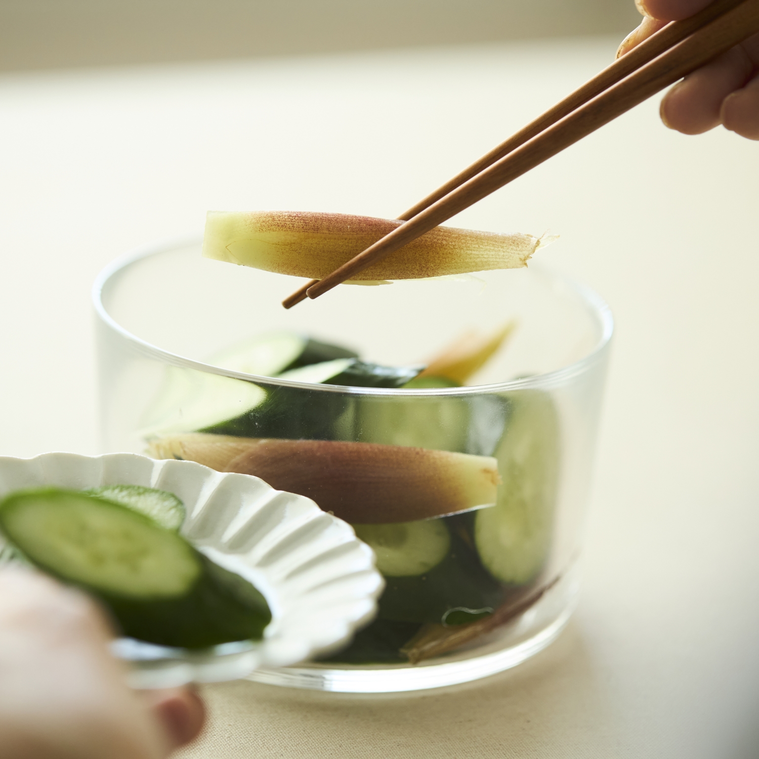 ambai/浅漬器　硝子