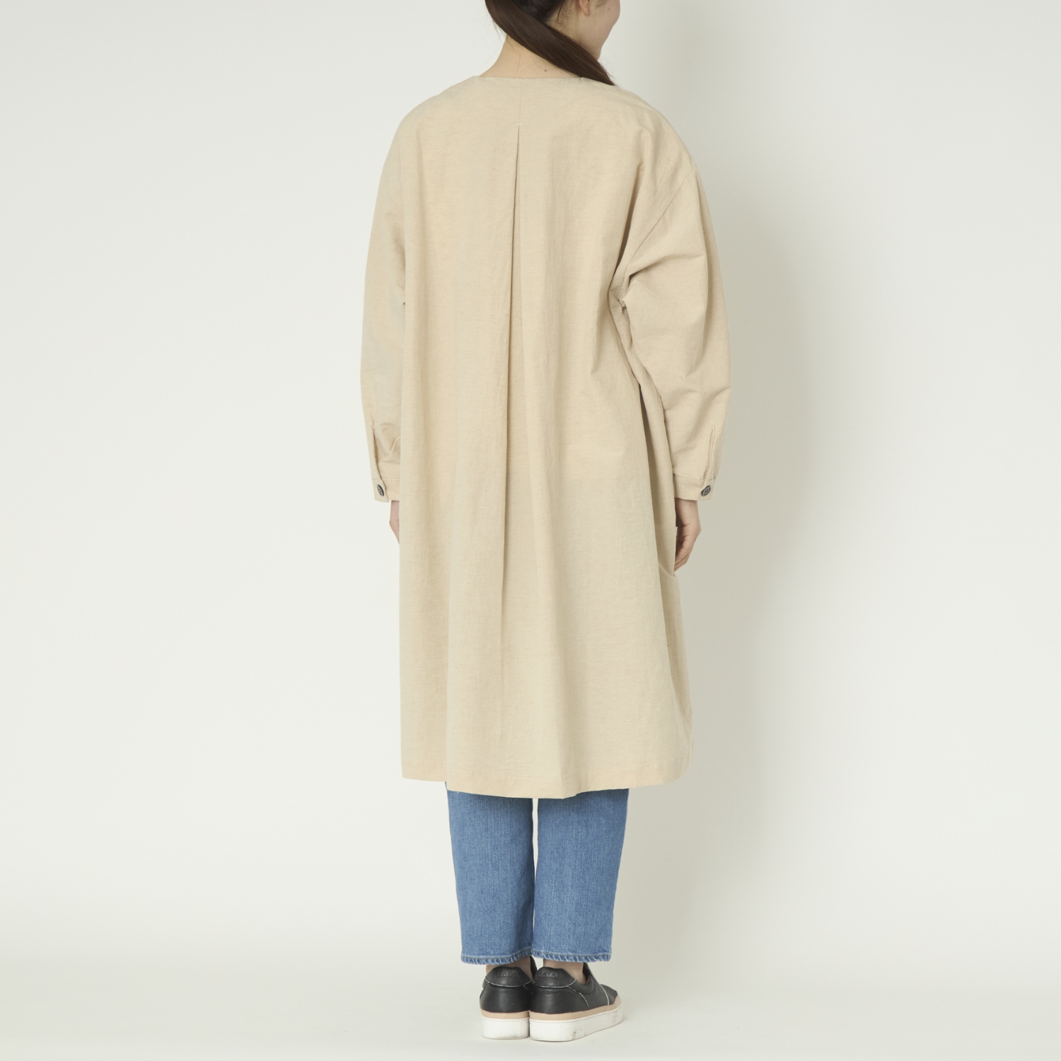 TUTIE./コットンリネン羽織りワンピース