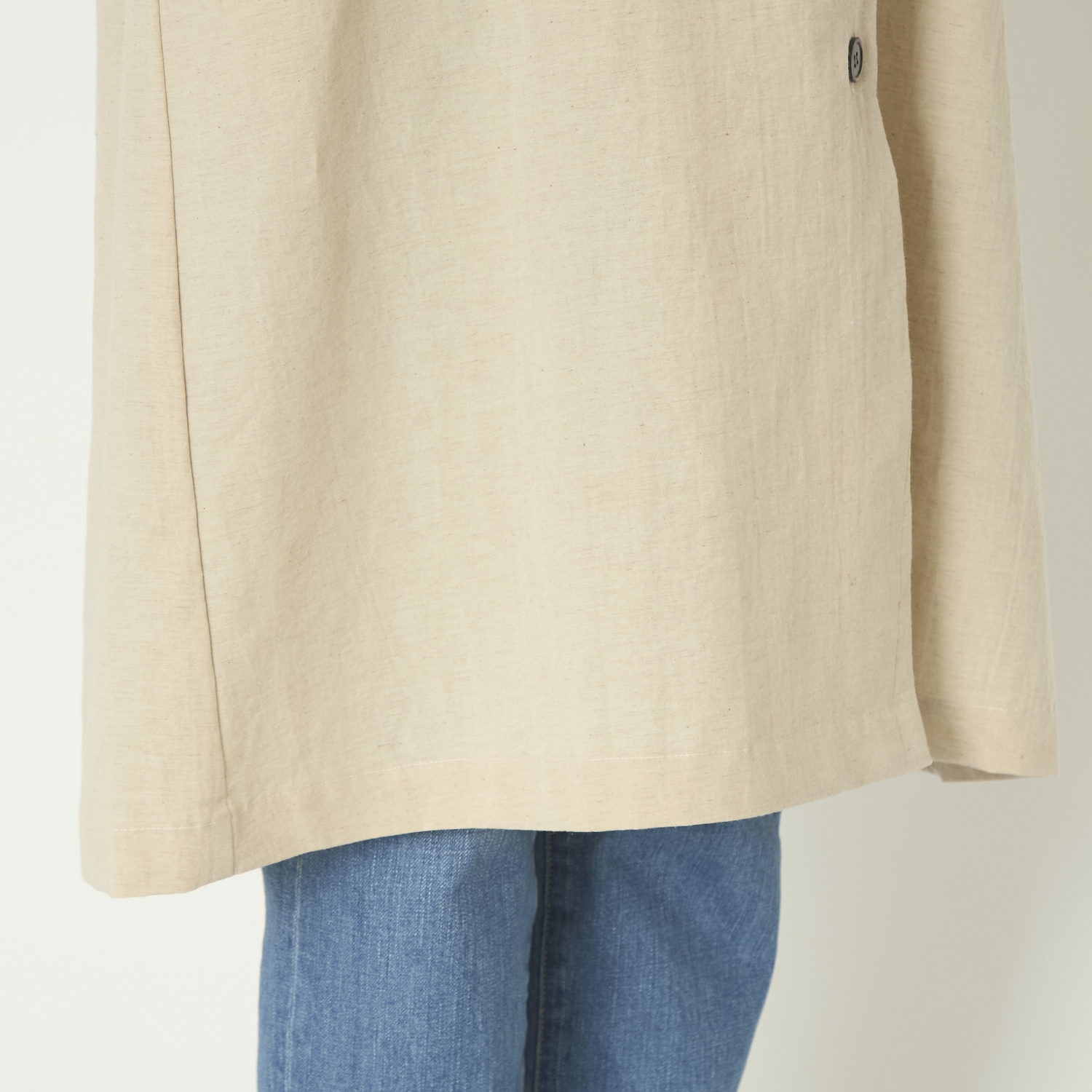 TUTIE./コットンリネン羽織りワンピース