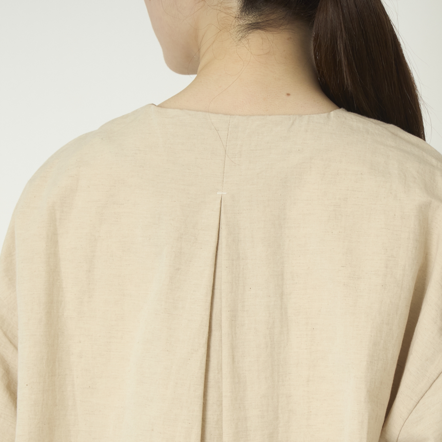 TUTIE./コットンリネン羽織りワンピース