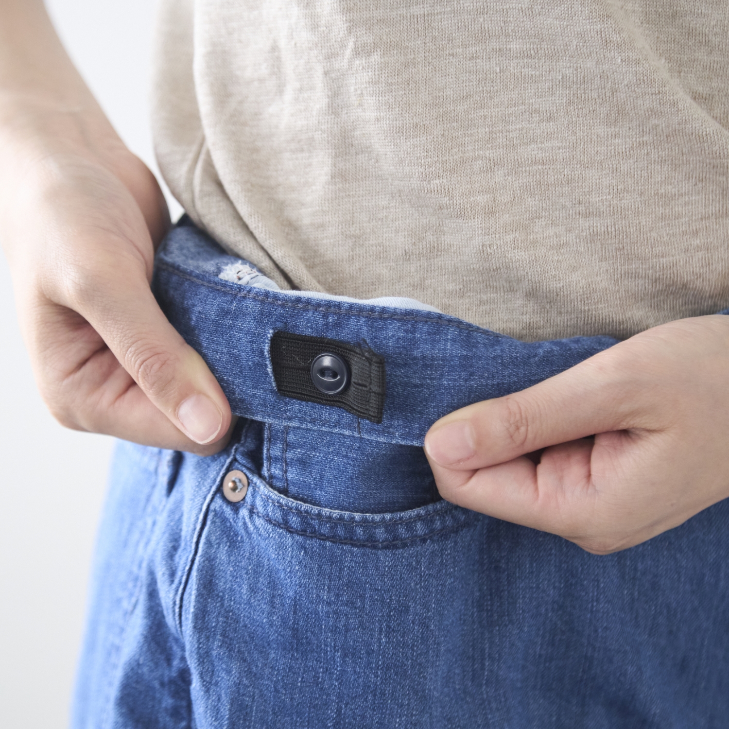 caqu/FS-linen barrel pants