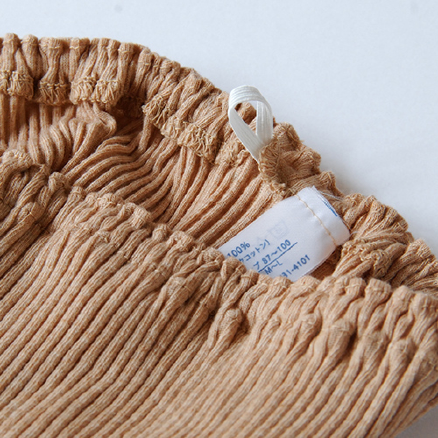 天衣無縫/リブショーツ 茶綿