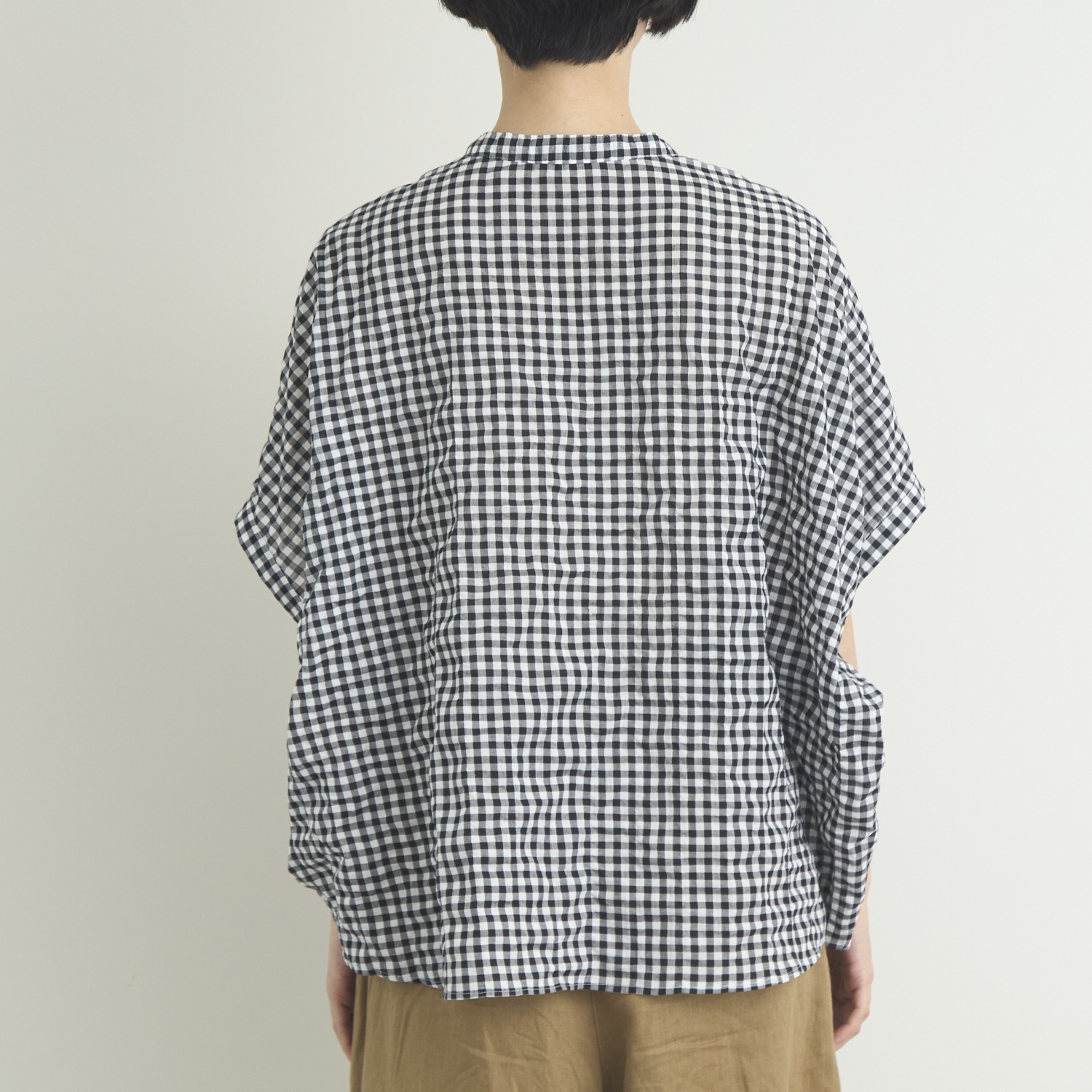 Kilka/コットンシャーリングドルマンシャツ