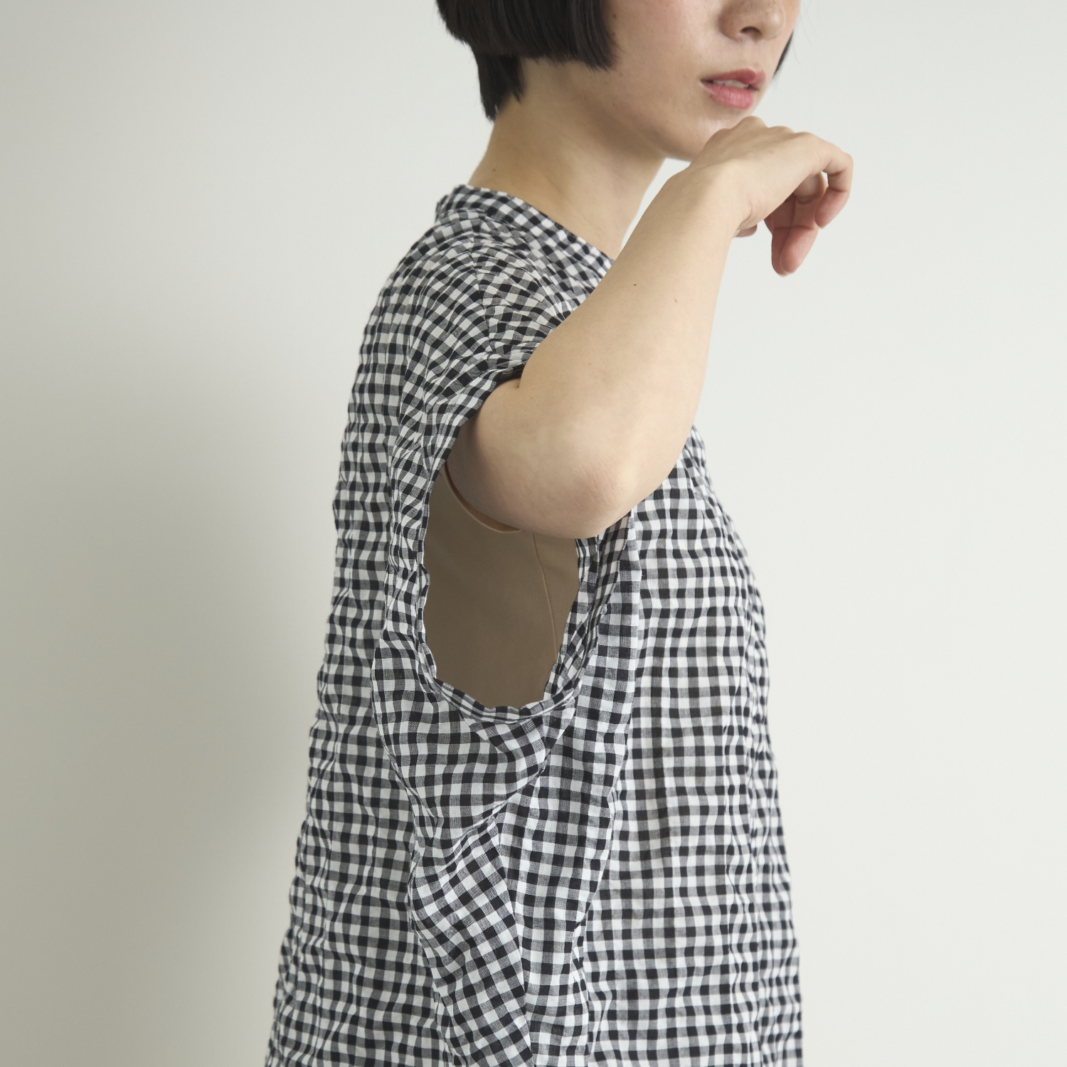 Kilka/コットンシャーリングドルマンシャツ