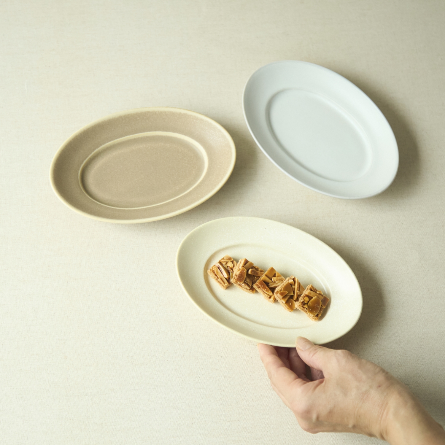 miyama./cadre oval 17cm プラター