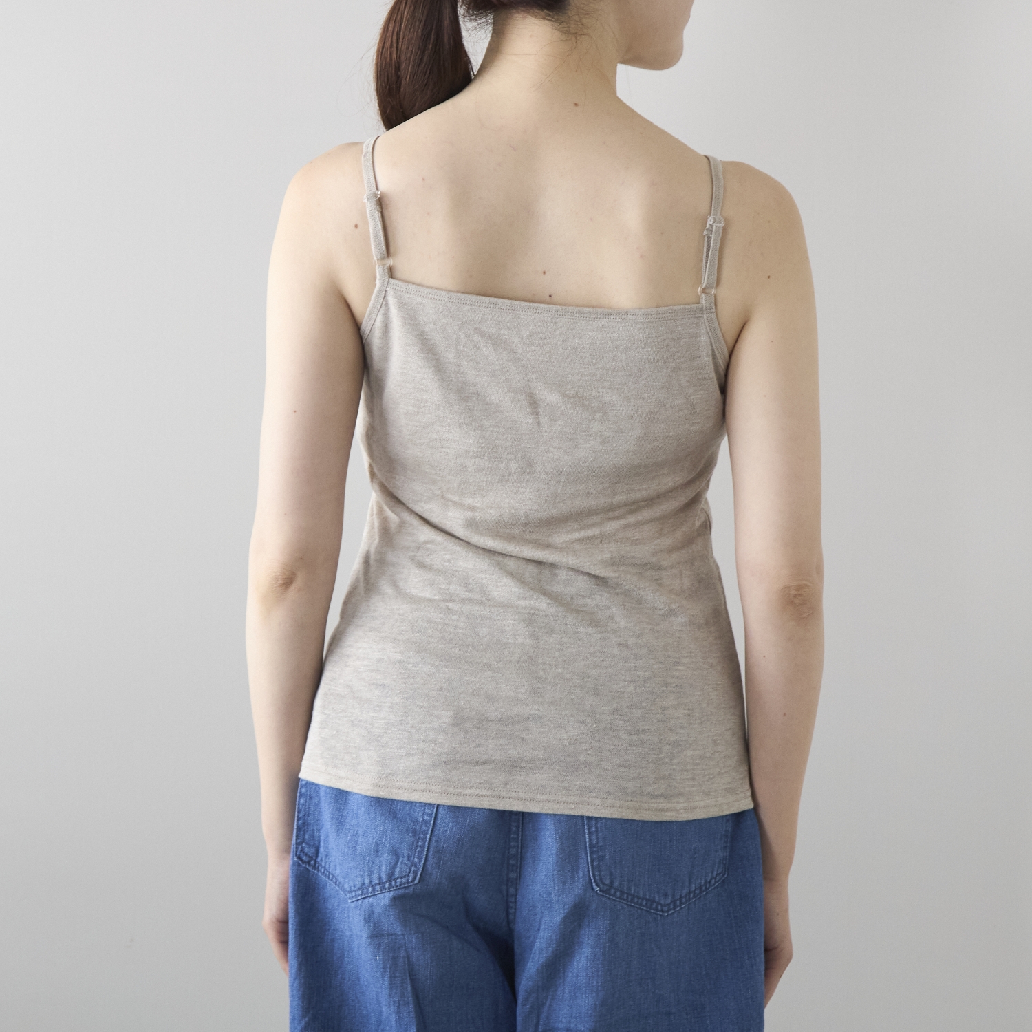 Kilka/風を通してひんやり涼しいリネン100％ブラトップ おでかけ