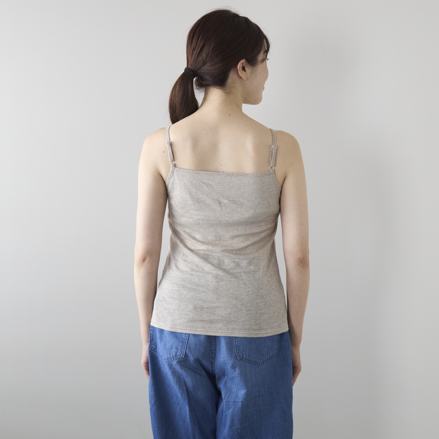 Kilka/風を通してひんやり涼しいリネン100％ブラトップ おでかけ