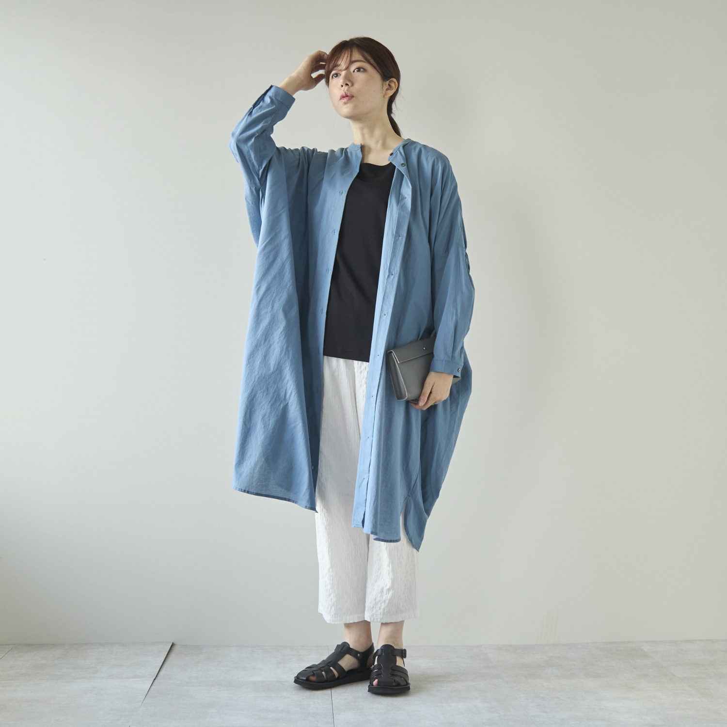 Kilka/接触冷感素材の見せるペチパンツ