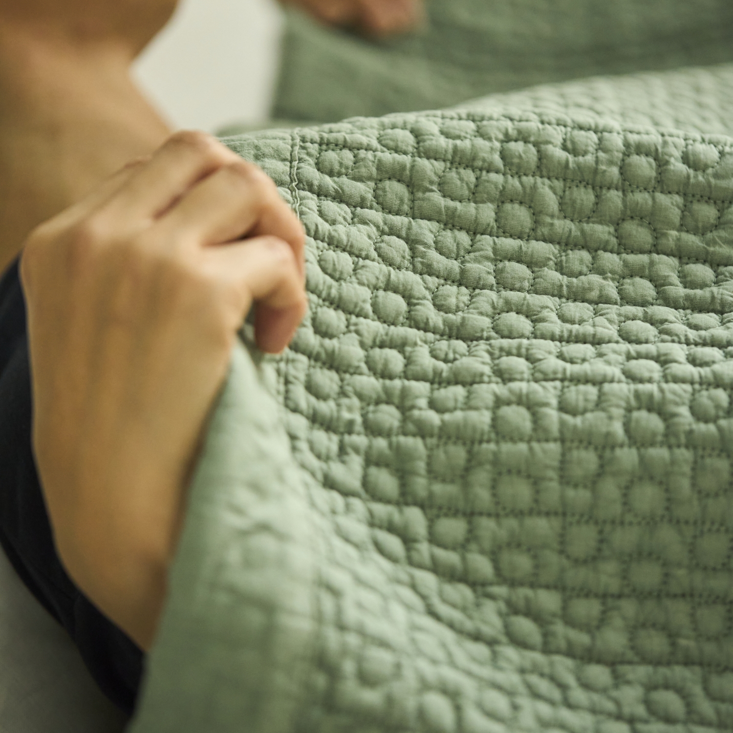 8182/オーガニックコットン ドットイブル 150