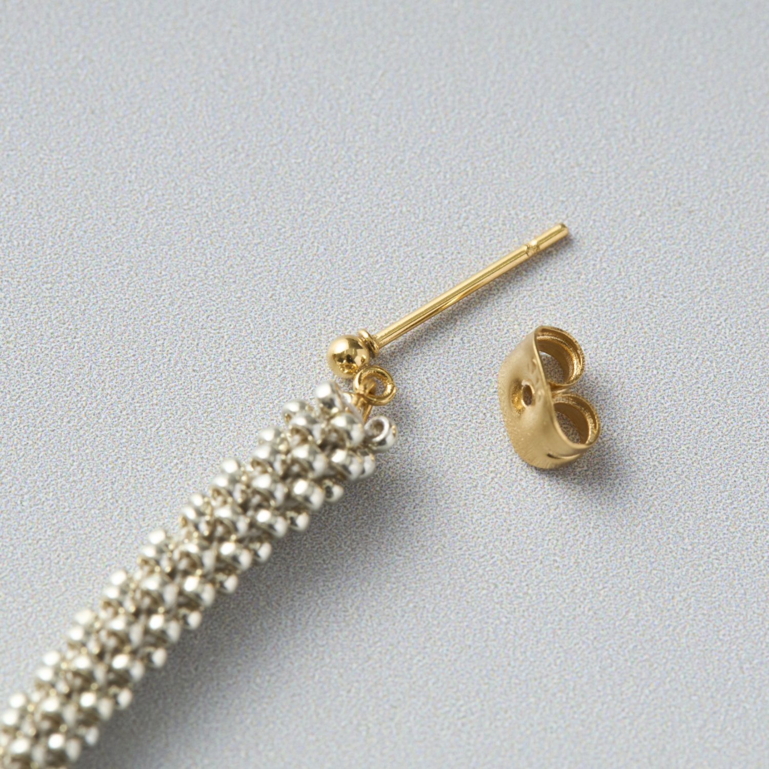 inch"/ビーズピアス TOMI