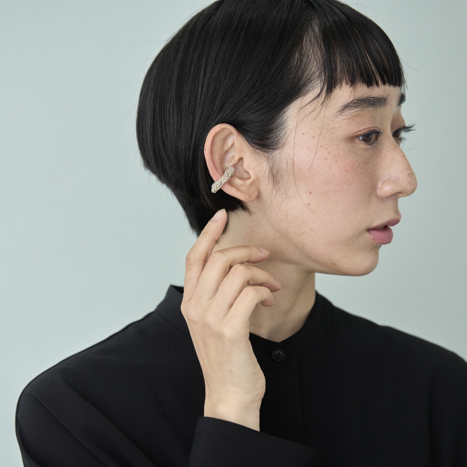 inch"/ビーズイヤーカフ MURRAY