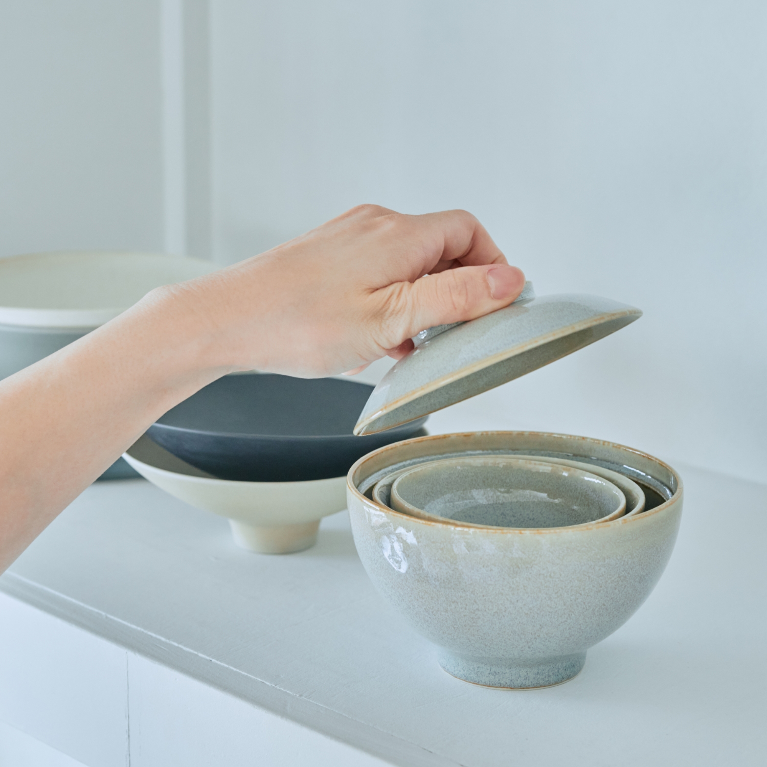 きほんのうつわ/たっぷり汁碗