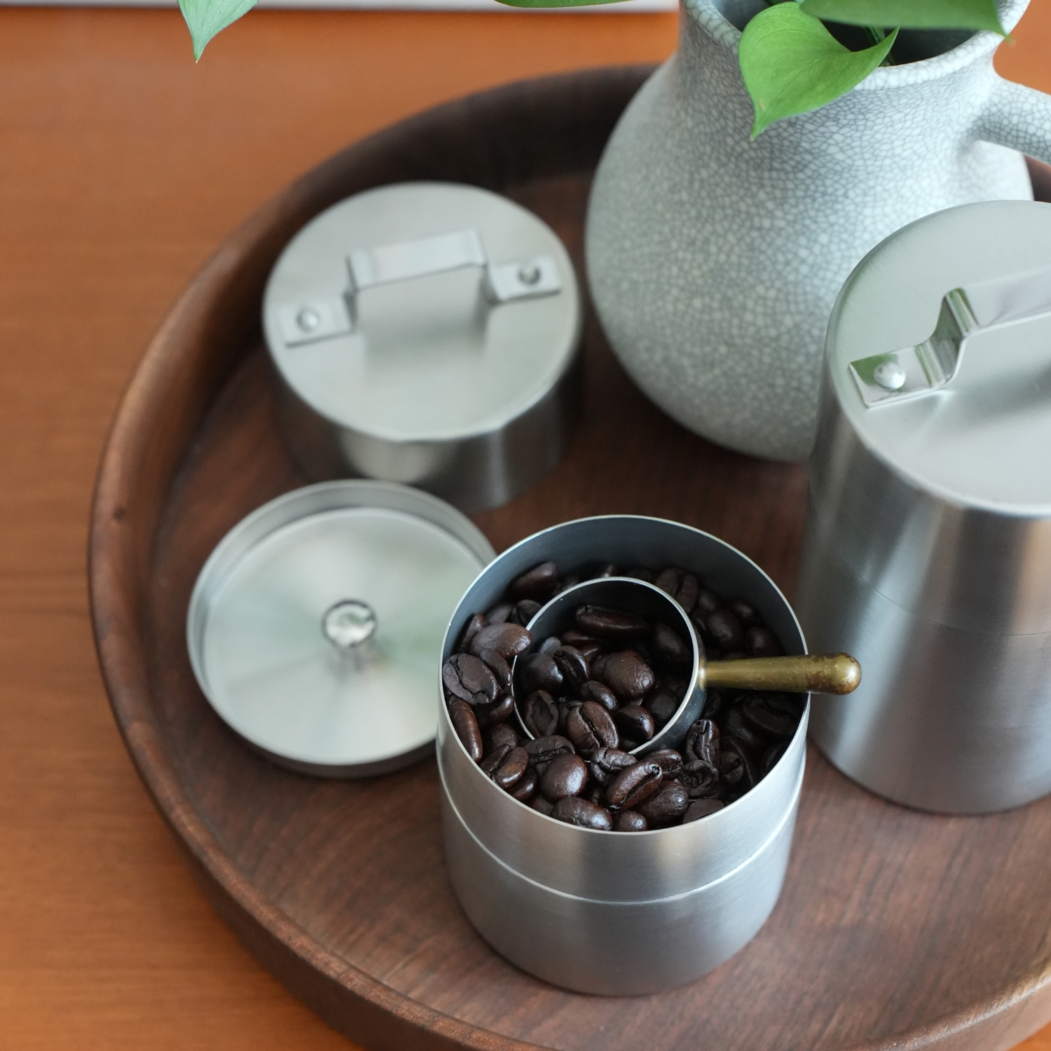 保堂/茶筒・珈琲缶 サテン 小