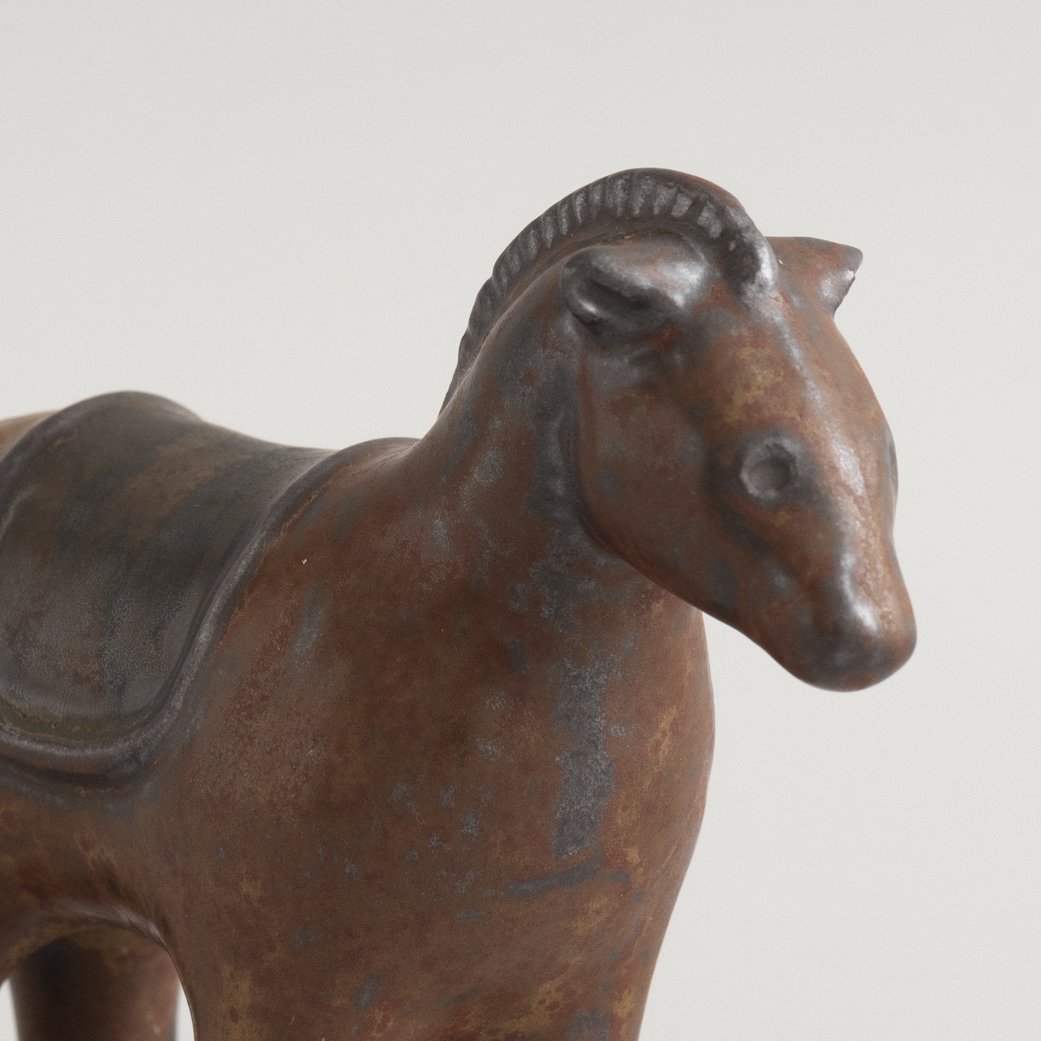 かしわ窯/オブジェ A wooden horse