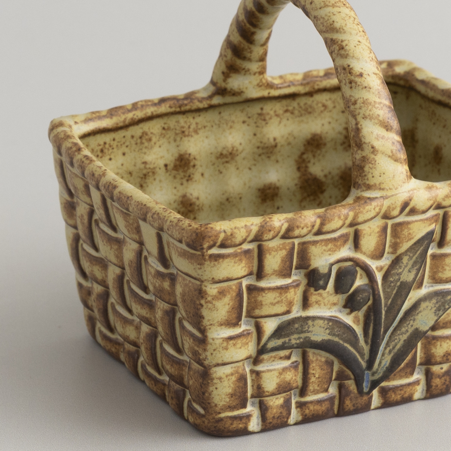 かしわ窯/ケース Trinket Box Basket