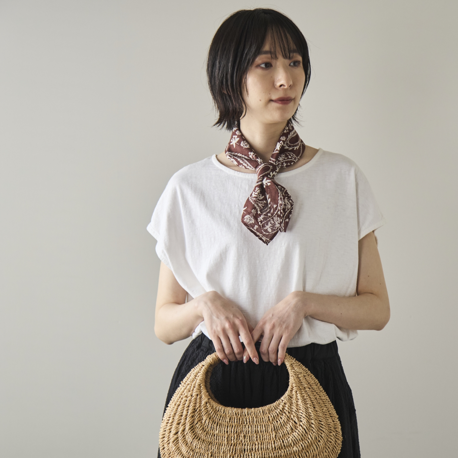 Brocante/トワルキャレ（コットンスカーフ）