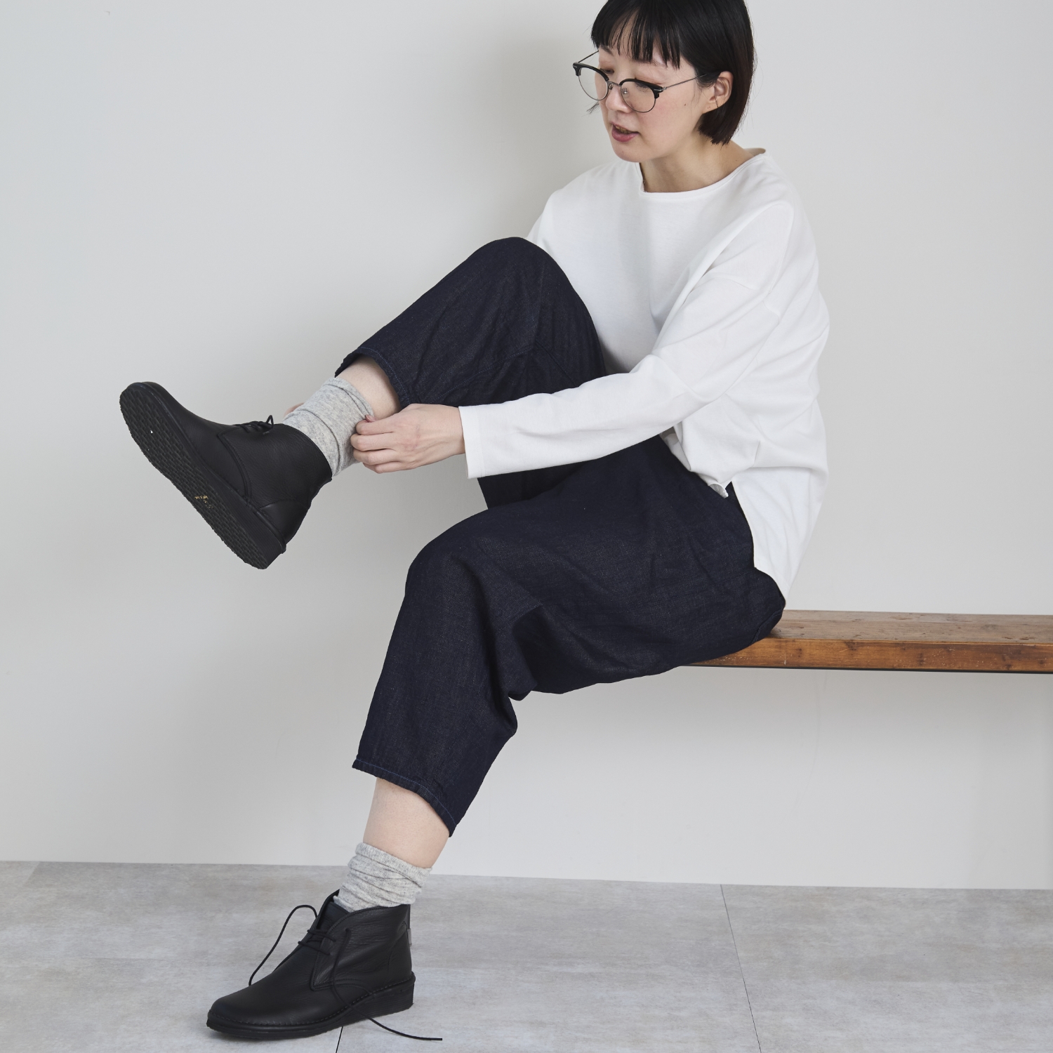 ramble comfort/【受注会限定】レースアップブーツ