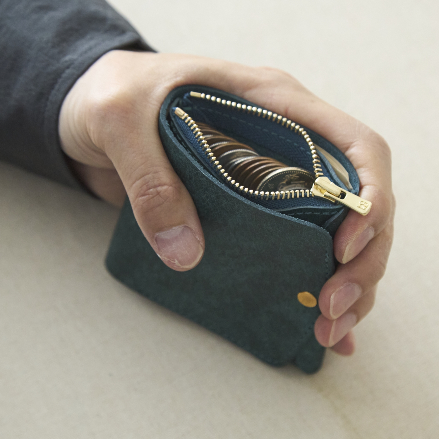 ATELIER MOKU/小さく薄い財布SAKU ver.3 Pueblo