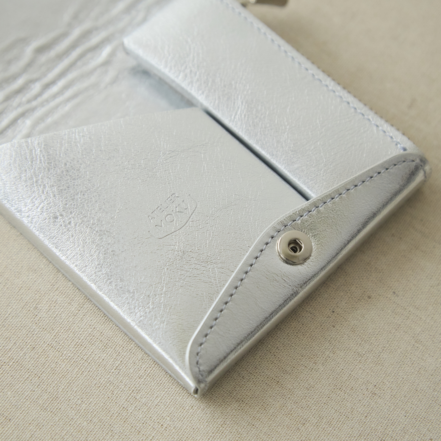 ATELIER MOKU/小さく薄い財布SAKU ver.3 Plus Meteor Leather