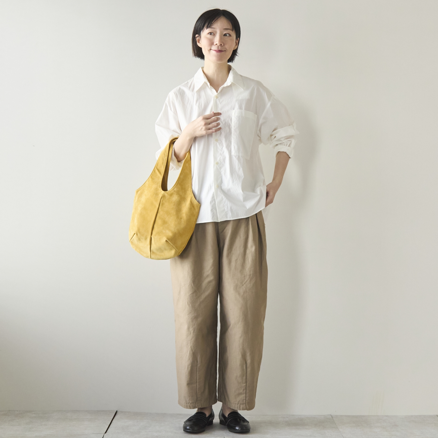 TOKYO LEATHER FACTORY/【受注会限定】洗える革のミニドロップトートバッグ