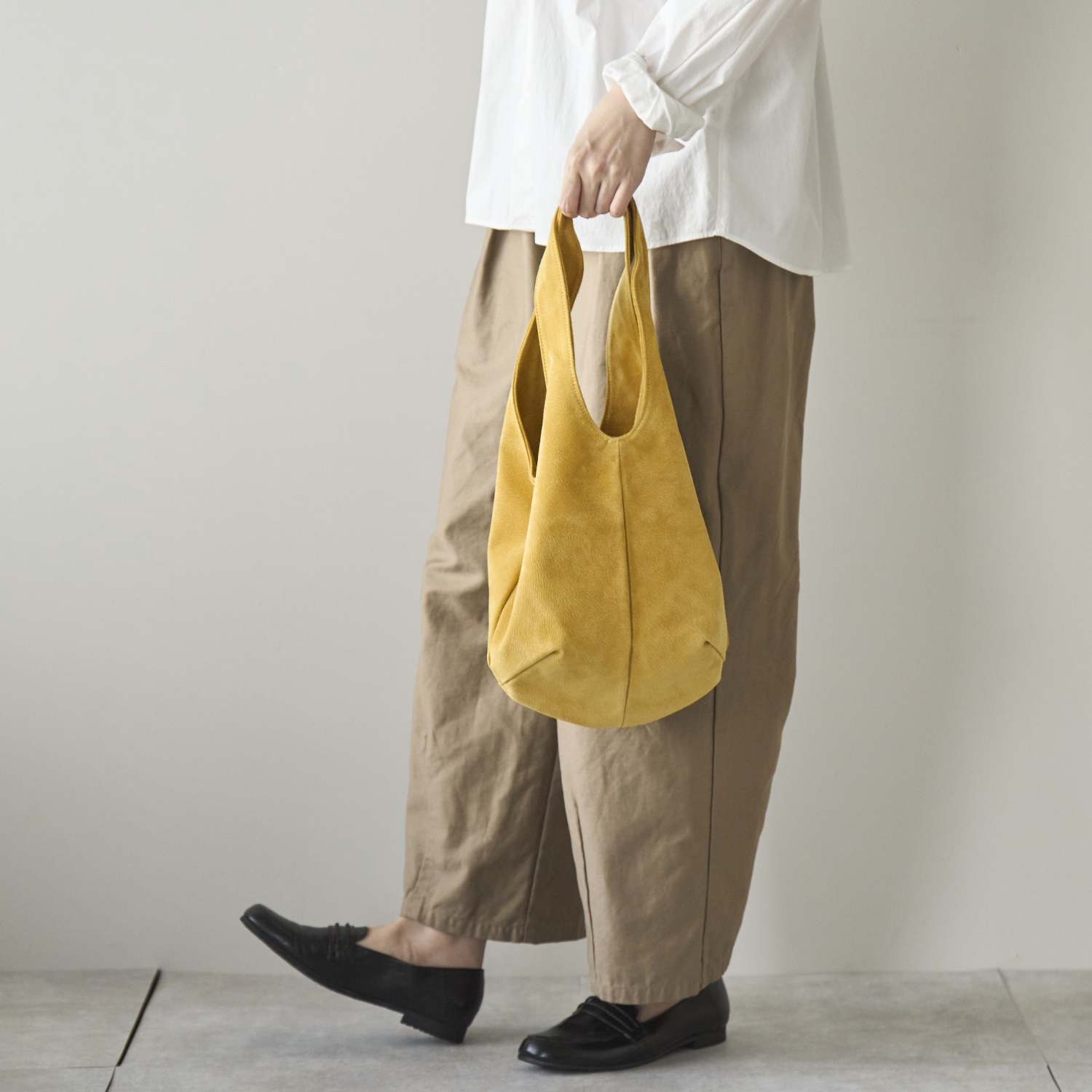 TOKYO LEATHER FACTORY/【受注会限定】洗える革のミニドロップトートバッグ