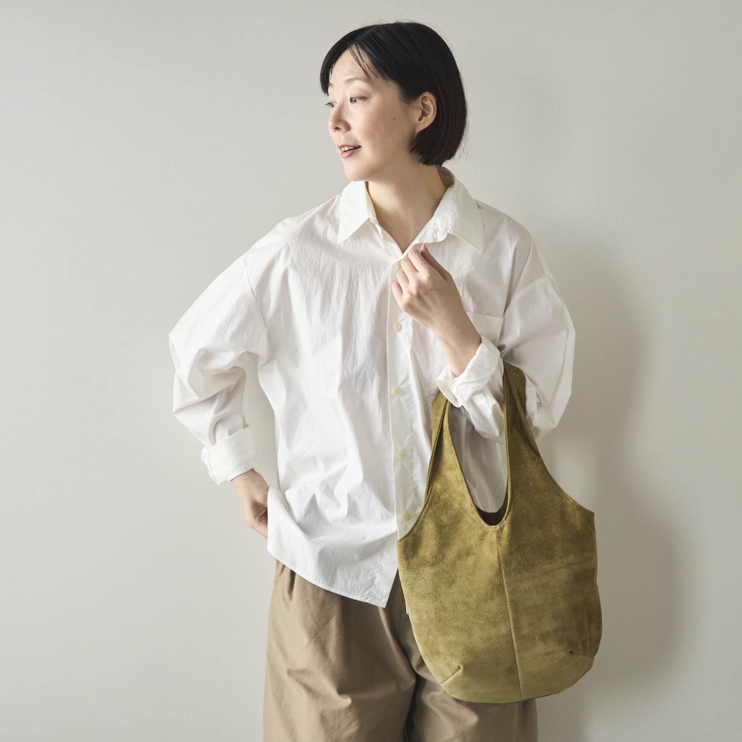 TOKYO LEATHER FACTORY/【受注会限定】洗える革のミニドロップトートバッグ