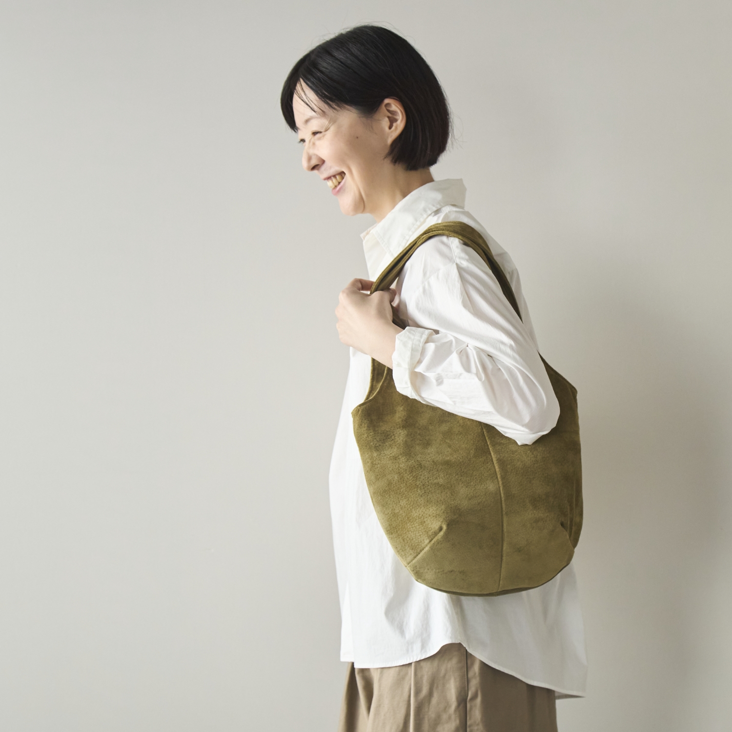 TOKYO LEATHER FACTORY/【受注会限定】洗える革のミニドロップトートバッグ