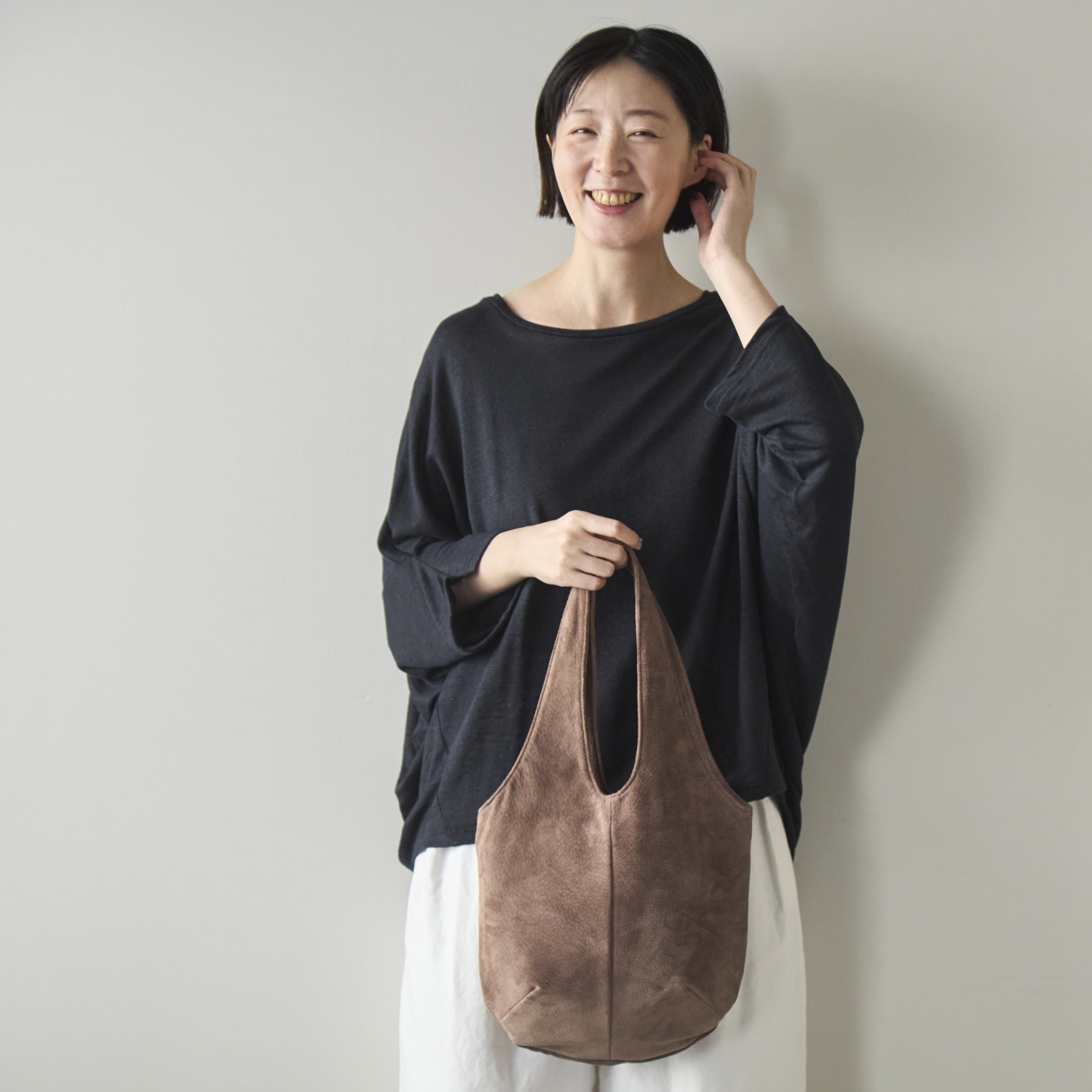 TOKYO LEATHER FACTORY/【受注会限定】洗える革のミニドロップトートバッグ