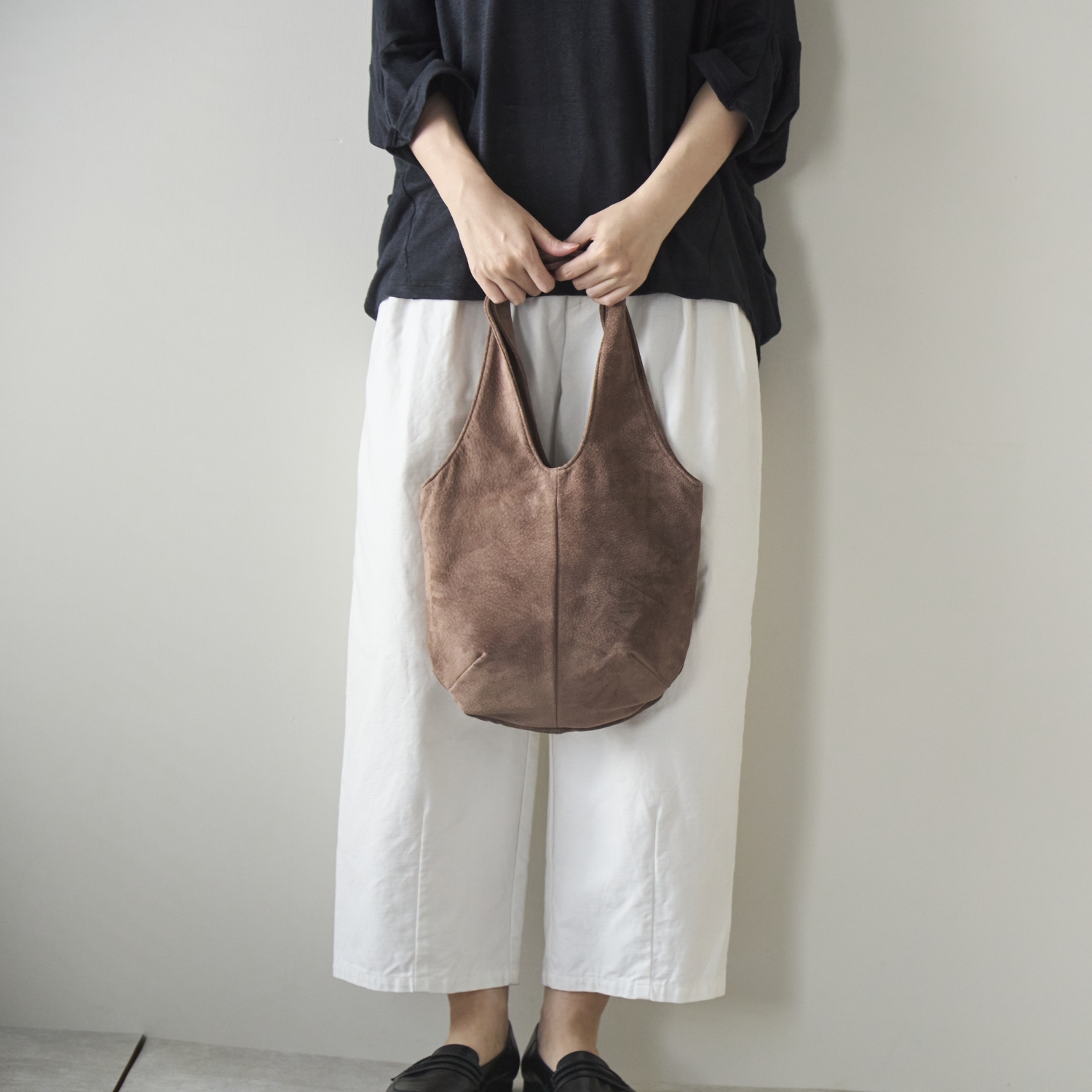 TOKYO LEATHER FACTORY/【受注会限定】洗える革のミニドロップトートバッグ