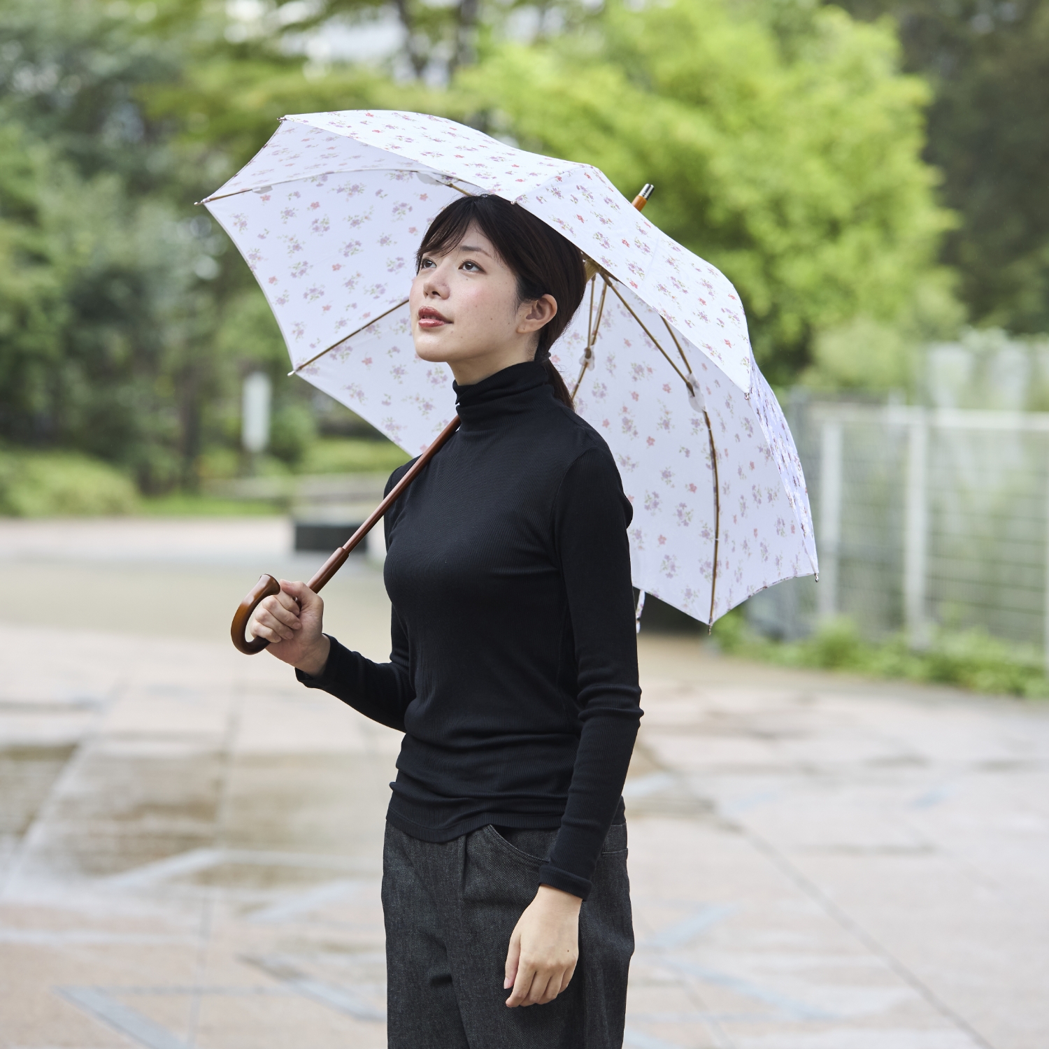 MUUZ/晴雨兼用婦人傘 スミレ