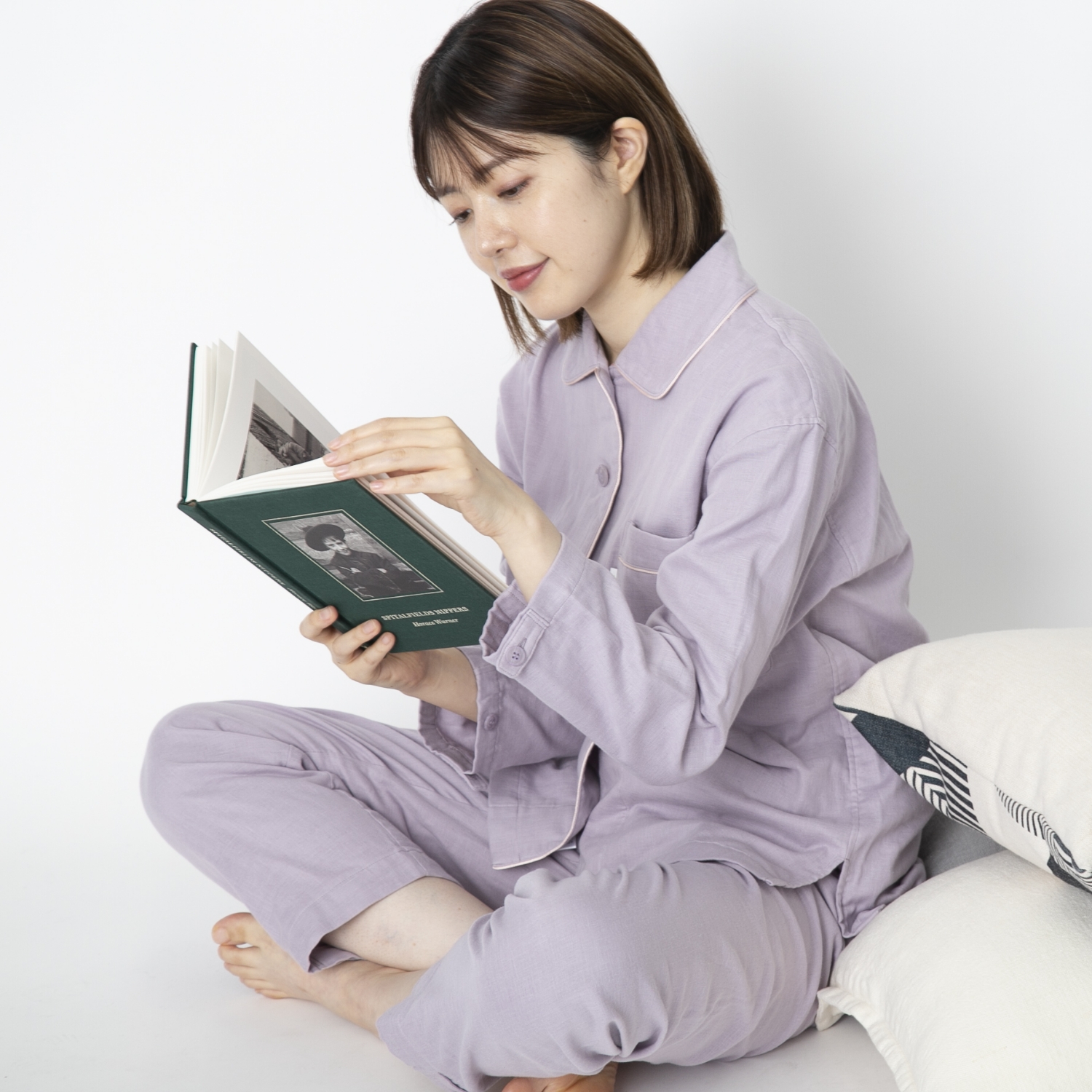 liflance/しなやか3重ガーゼパジャマ レディース - 就寝中の冷えを防ぐ、快い眠りを追求したパジャマ