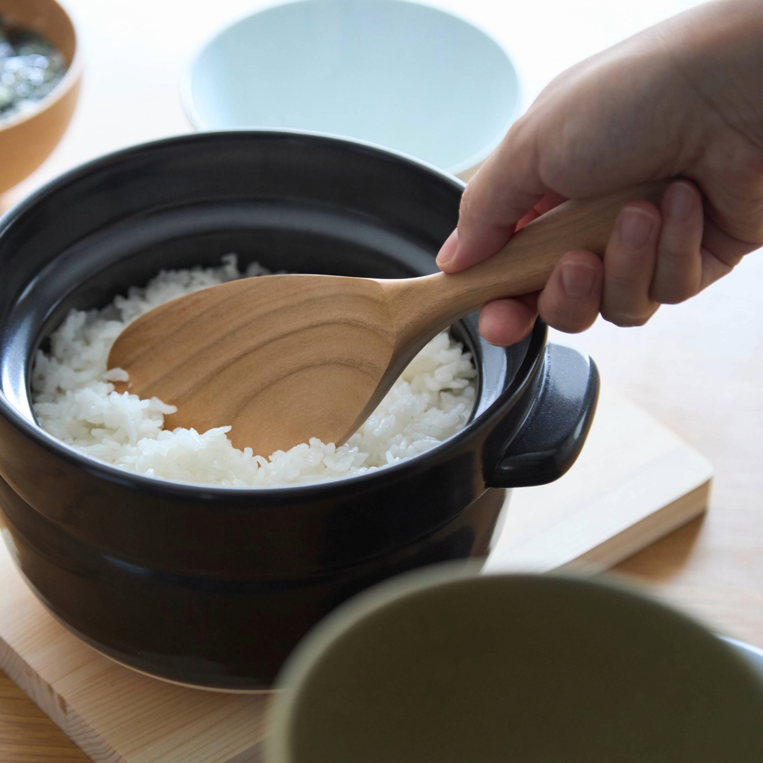 丸柄ナナメしゃもじ サクラ 右利き