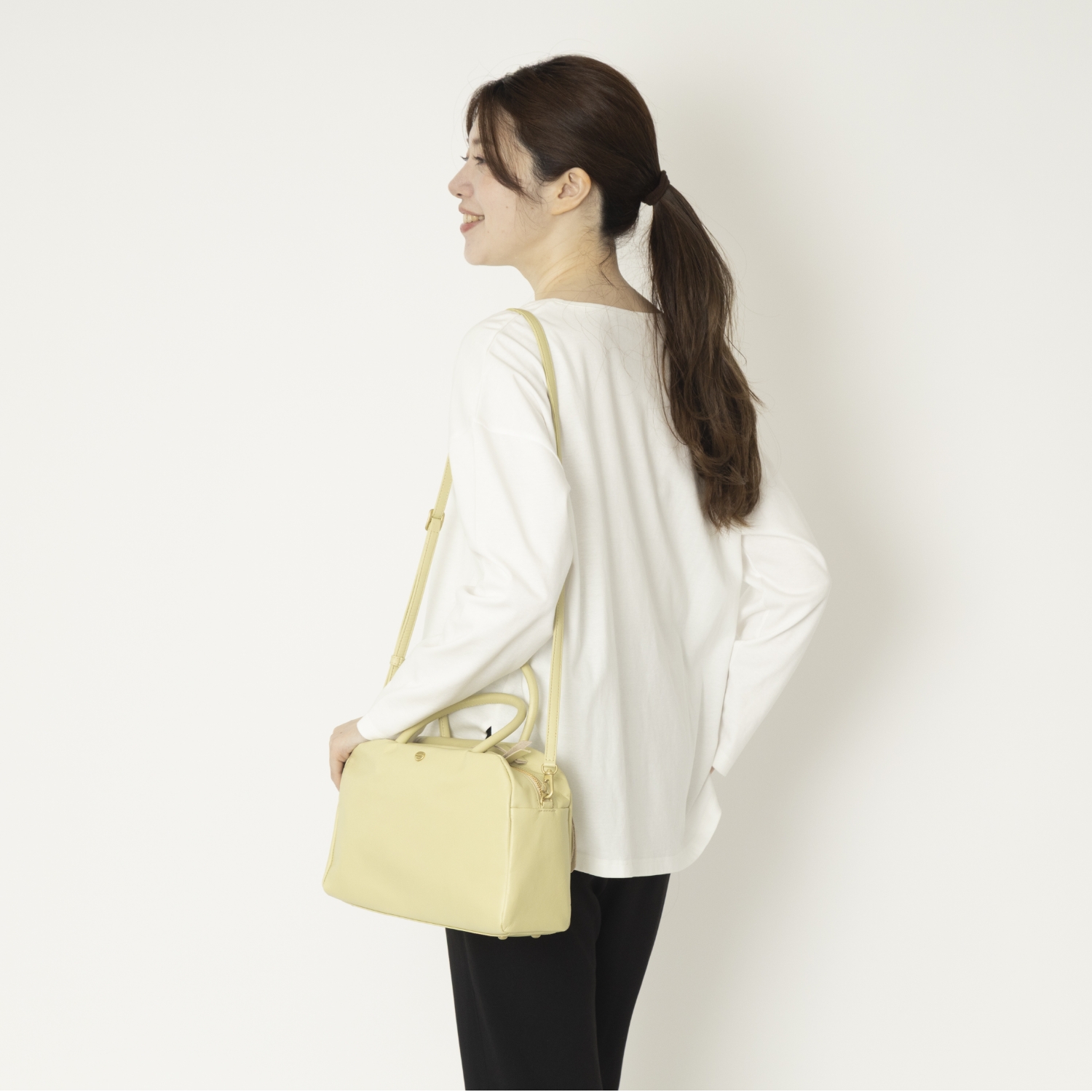 Neutral Gray/ハスキー2Wayショルダーバッグ