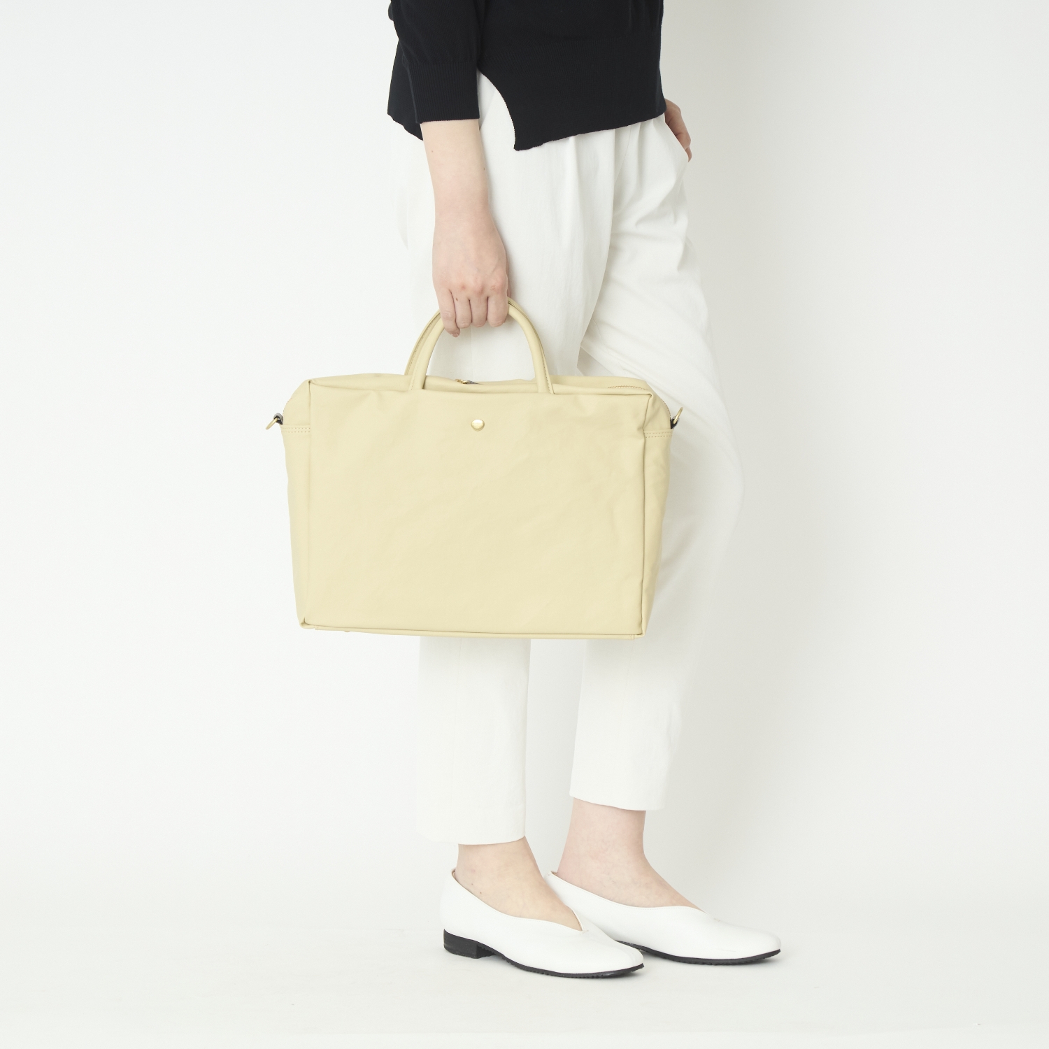 Neutral Gray/ジェーン 2way ショルダーバッグ M