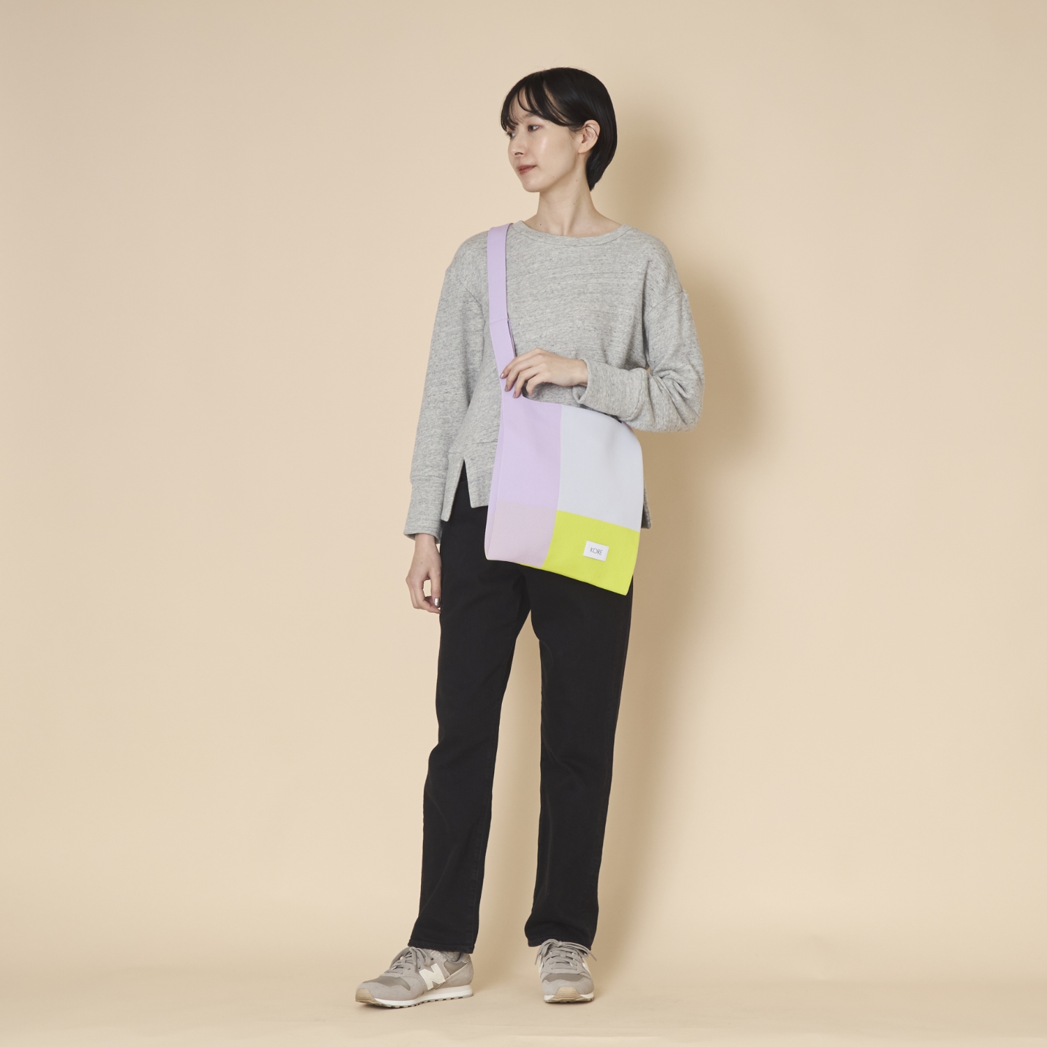 KORE/ニットバッグSquare L