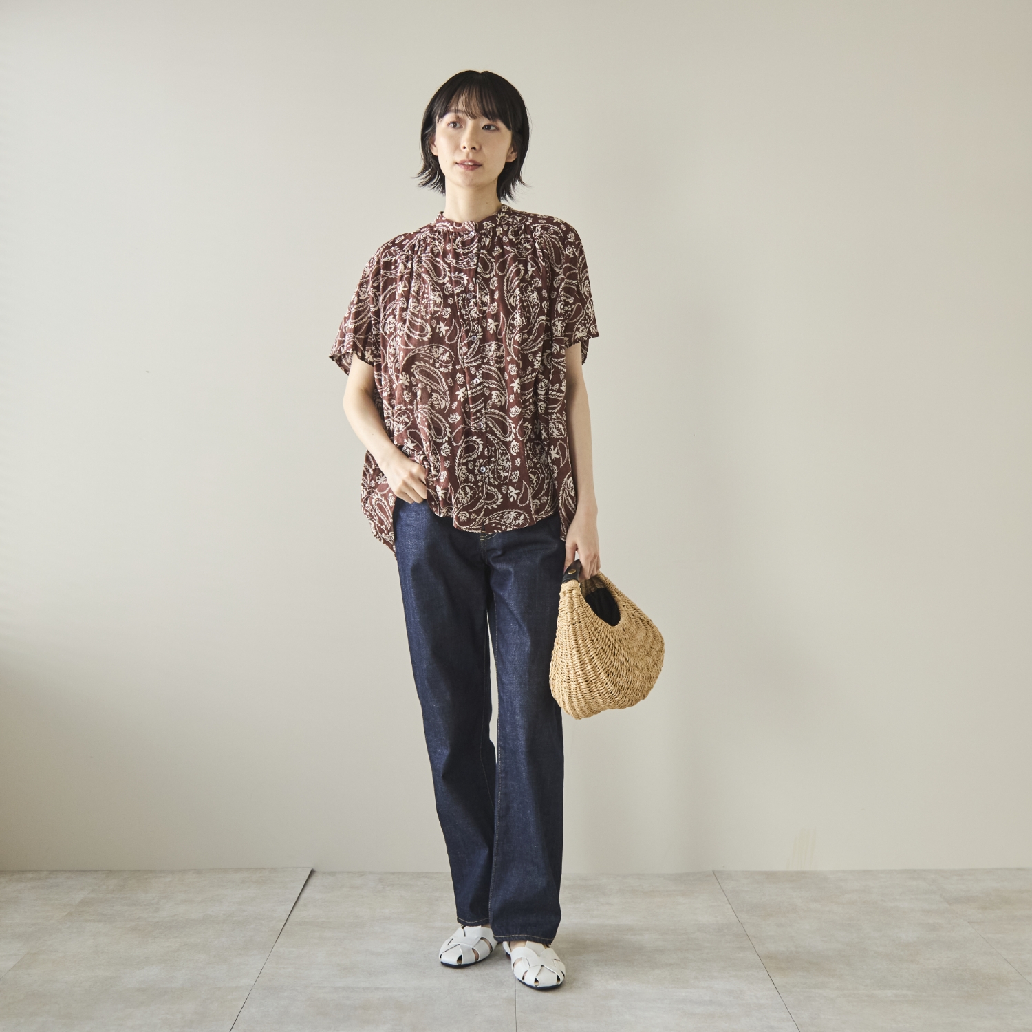 Brocante/フロンセシャツ