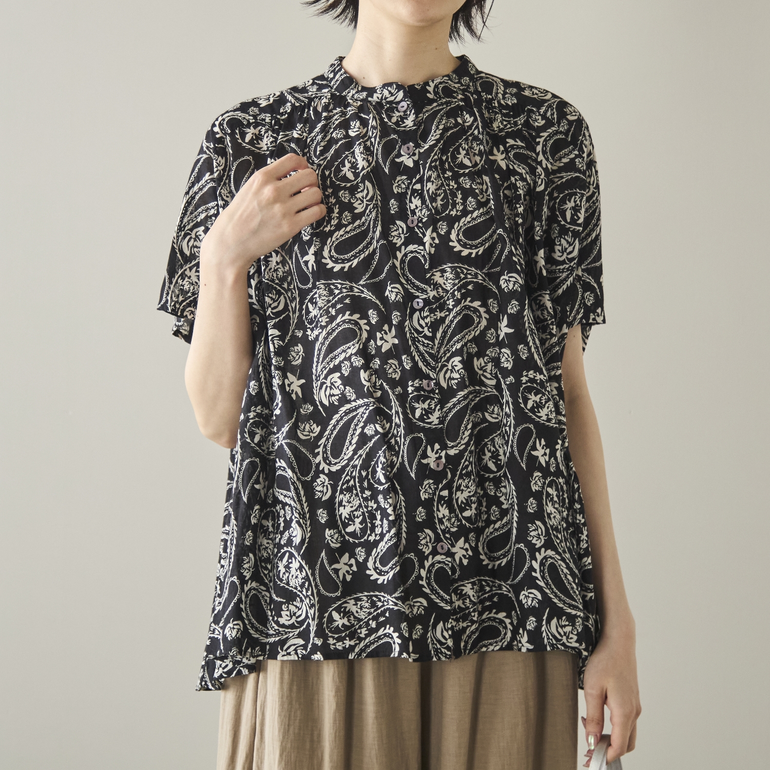 Brocante/フロンセシャツ