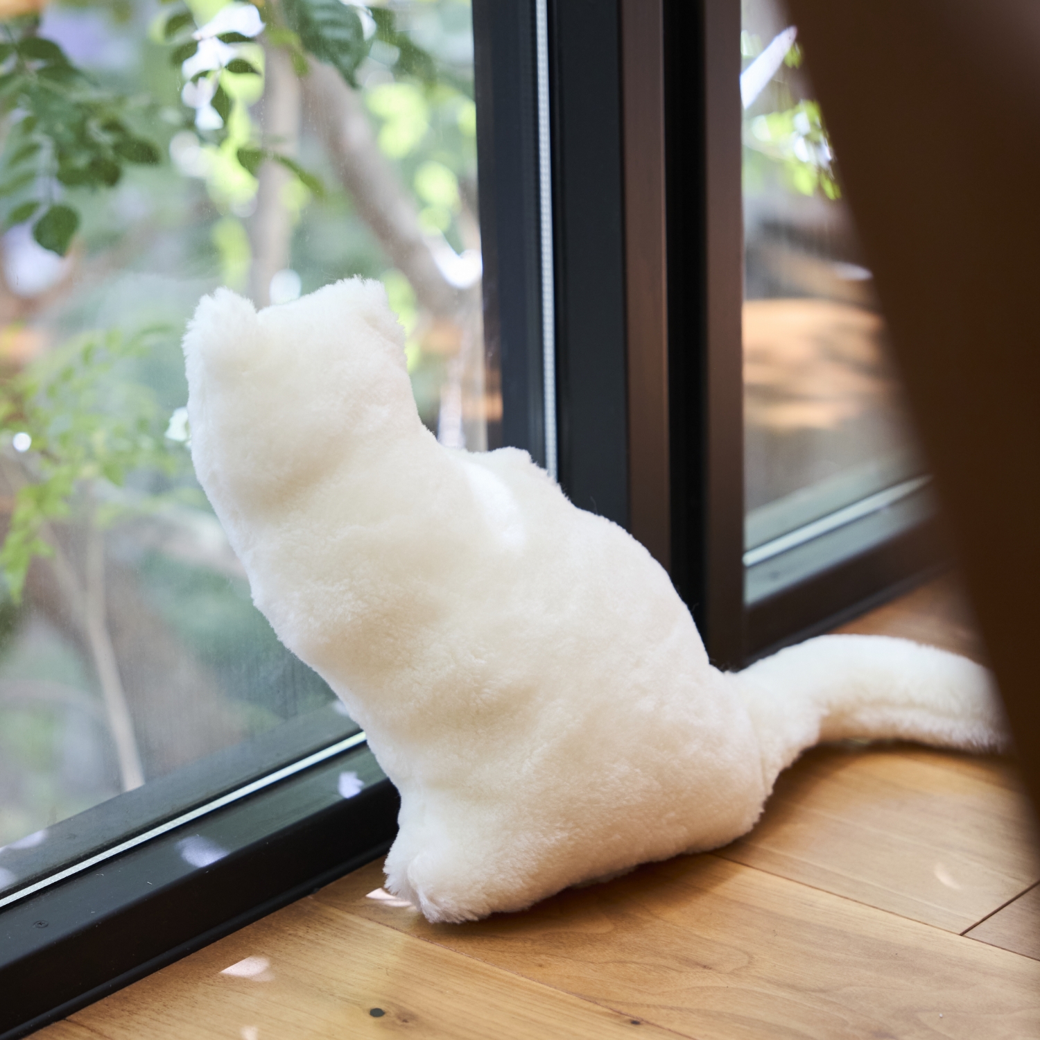 LOOM＆SPOOL/SERENE ウール猫クッション