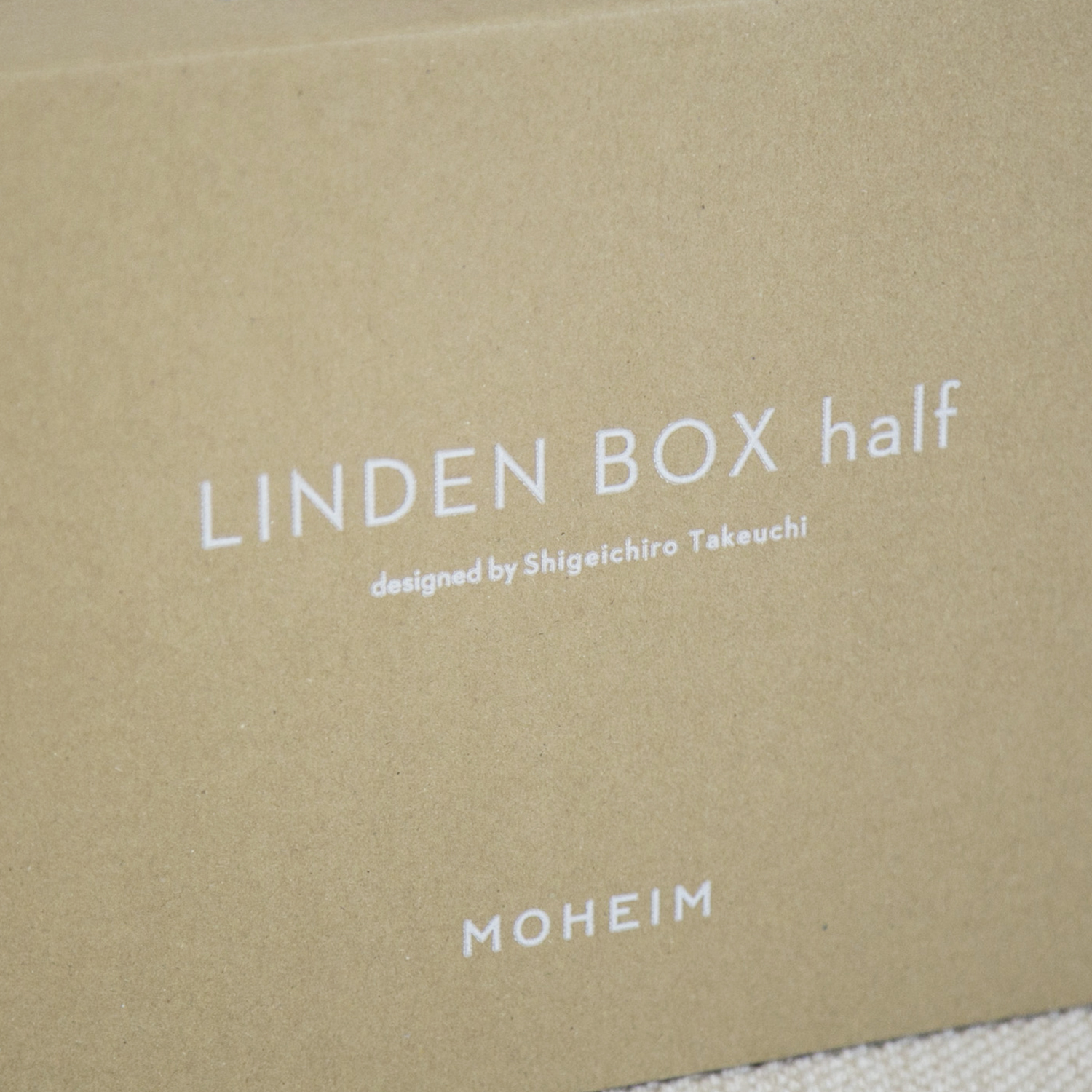 MOHEIM/LINDEN BOX ハーフ S