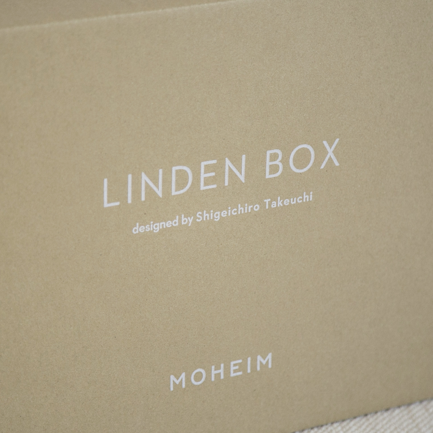 MOHEIM/LINDEN BOX ハーフ M